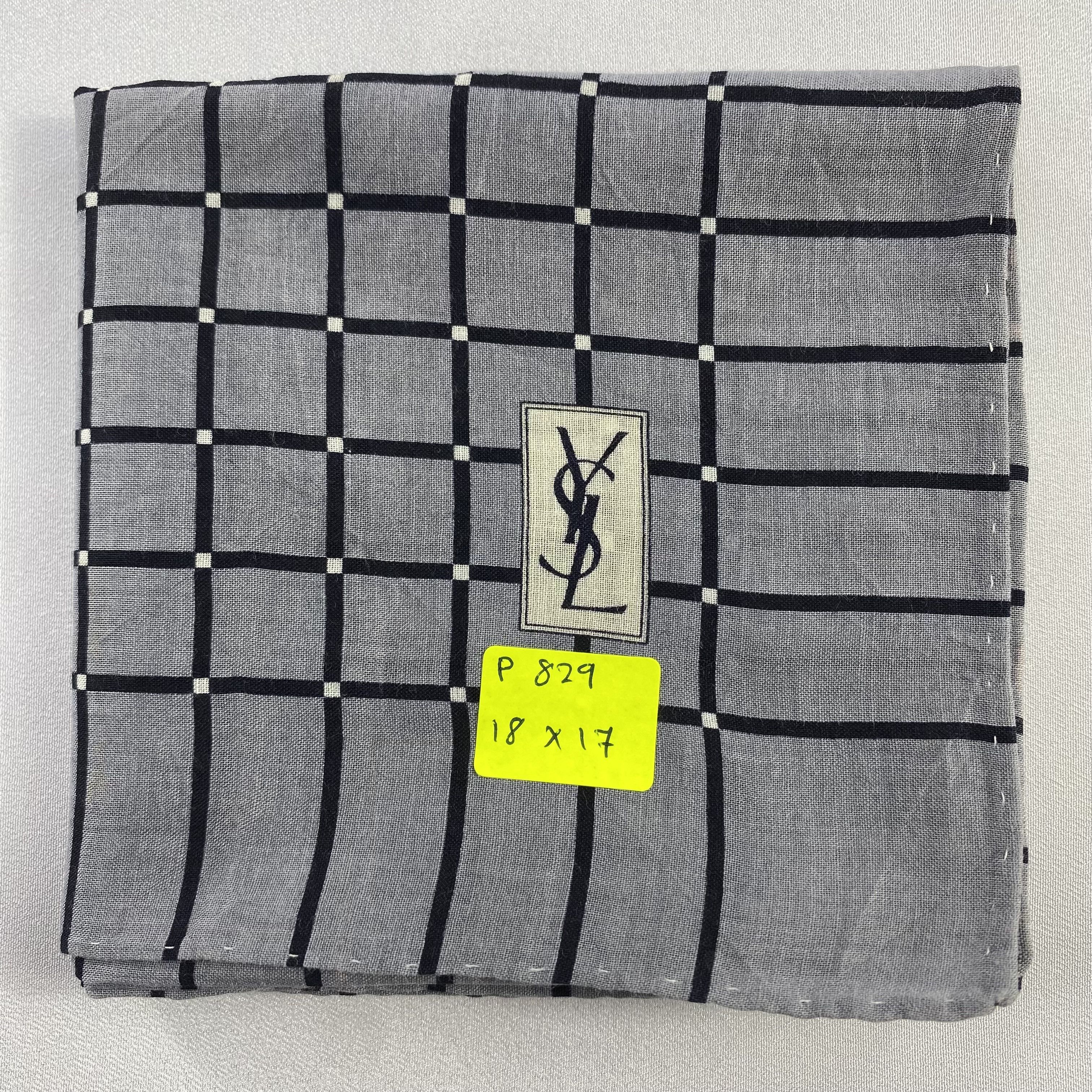 Vintage × Yves Saint Laurent Yves Saint Laurent Neckerchief / Handkerchief-P829 Size ONE SIZE - 9 Thumbnail