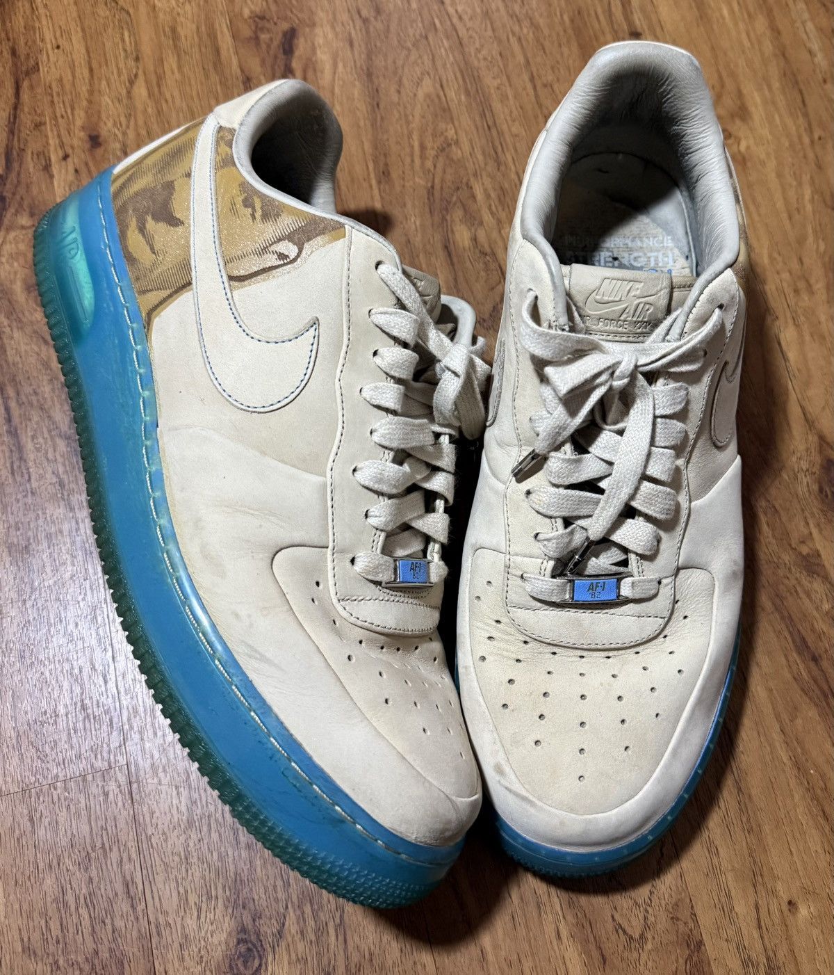 Nike Vintage 2007 Nike Air Force 1 Kobe Bryant Supreme Shoes 11.5 Size US 11.5 / EU 44-45 - 2 Thumbnail