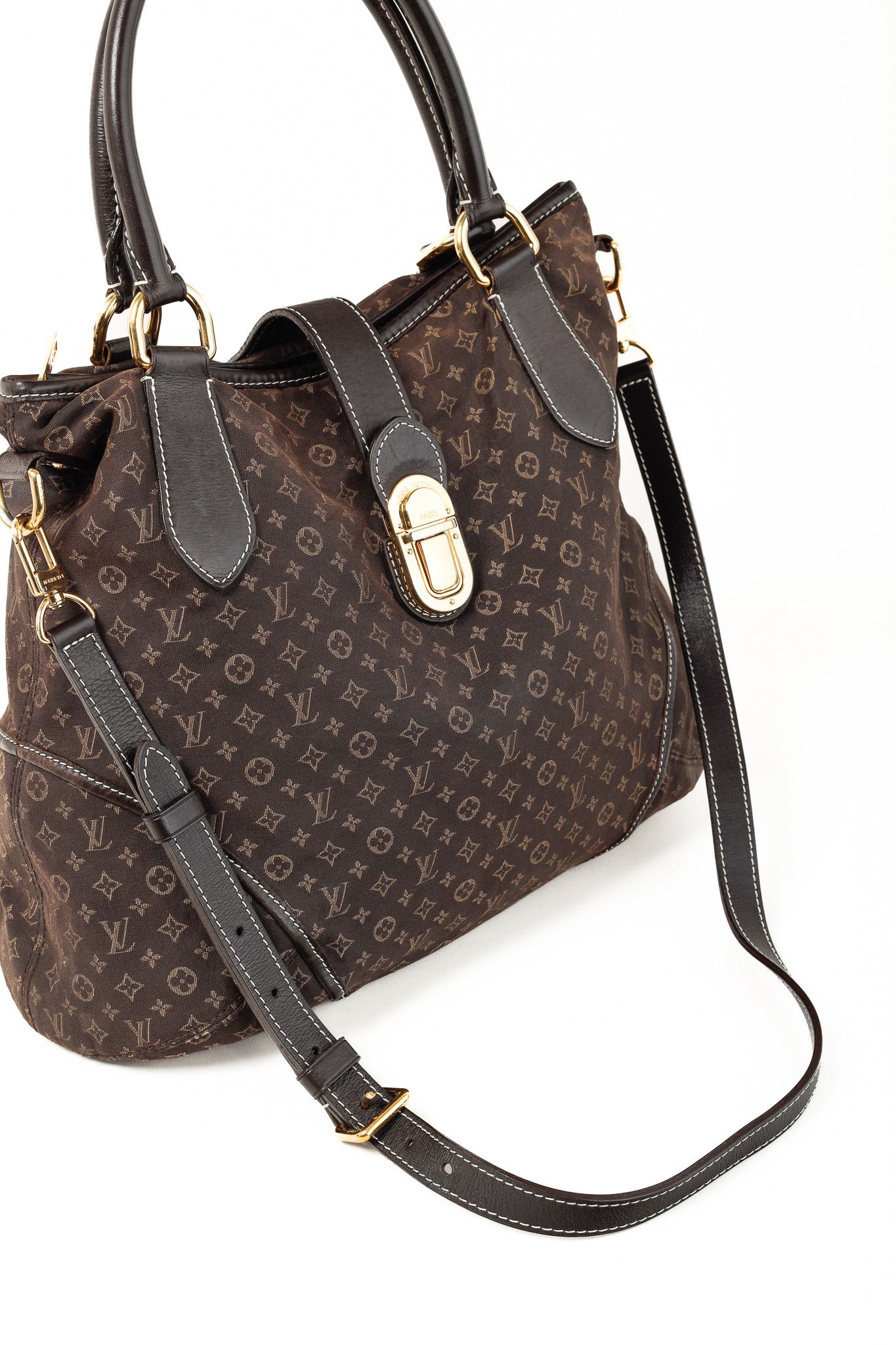 Louis Vuitton Louis Vuitton Fusain Idylle Mini Lin Canvas Elegie Bag Size ONE SIZE - 7 Thumbnail