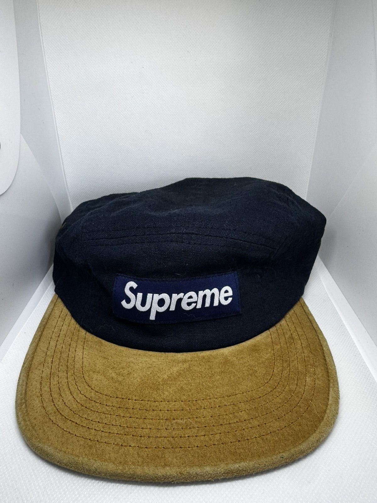 Supreme Navy Camp | Grailed