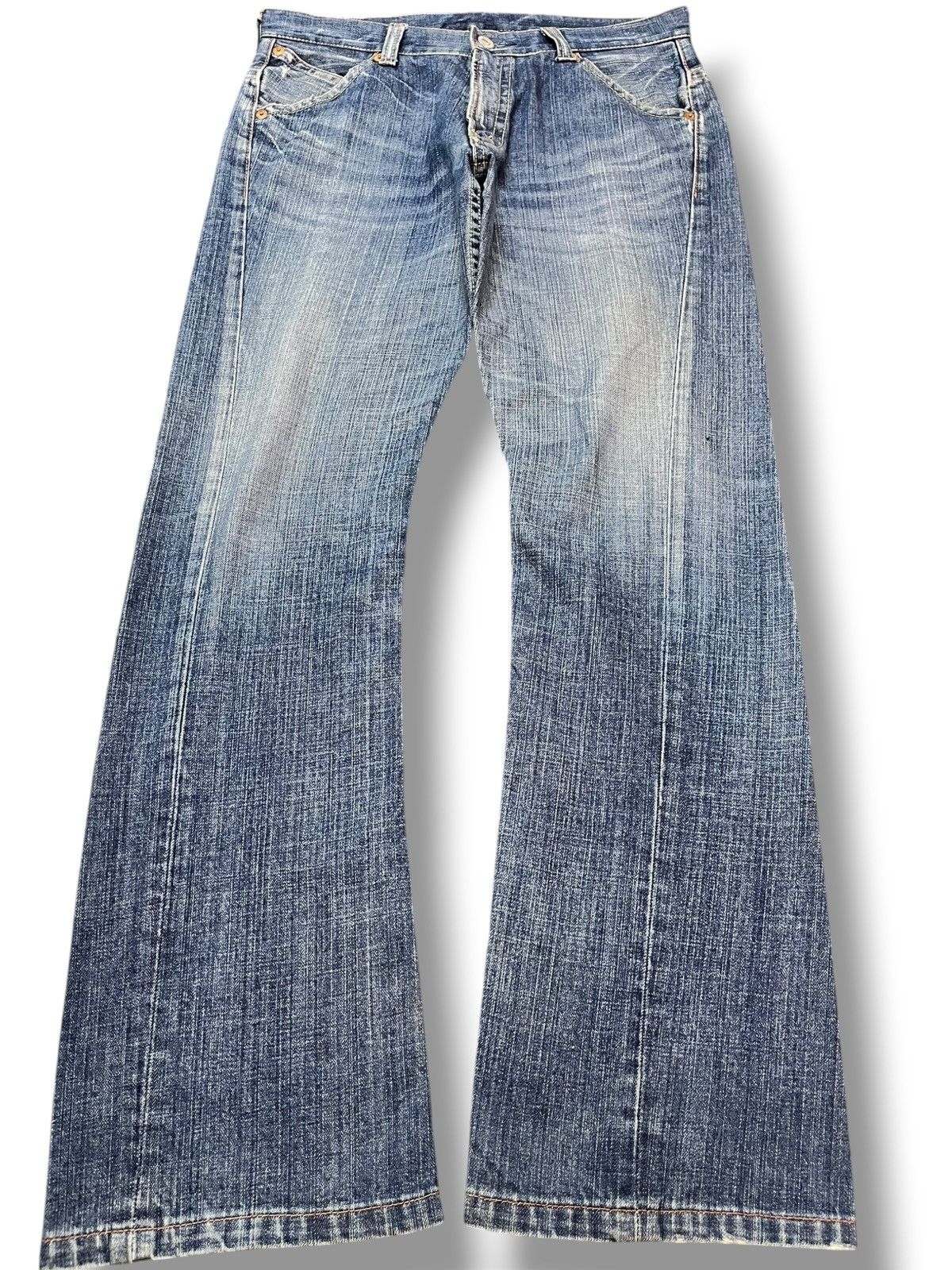 Hysteric Glamour Vintage Bobson Super Amusing Curve Leg Denim Size US 34 / EU 50 - 1 Thumbnail