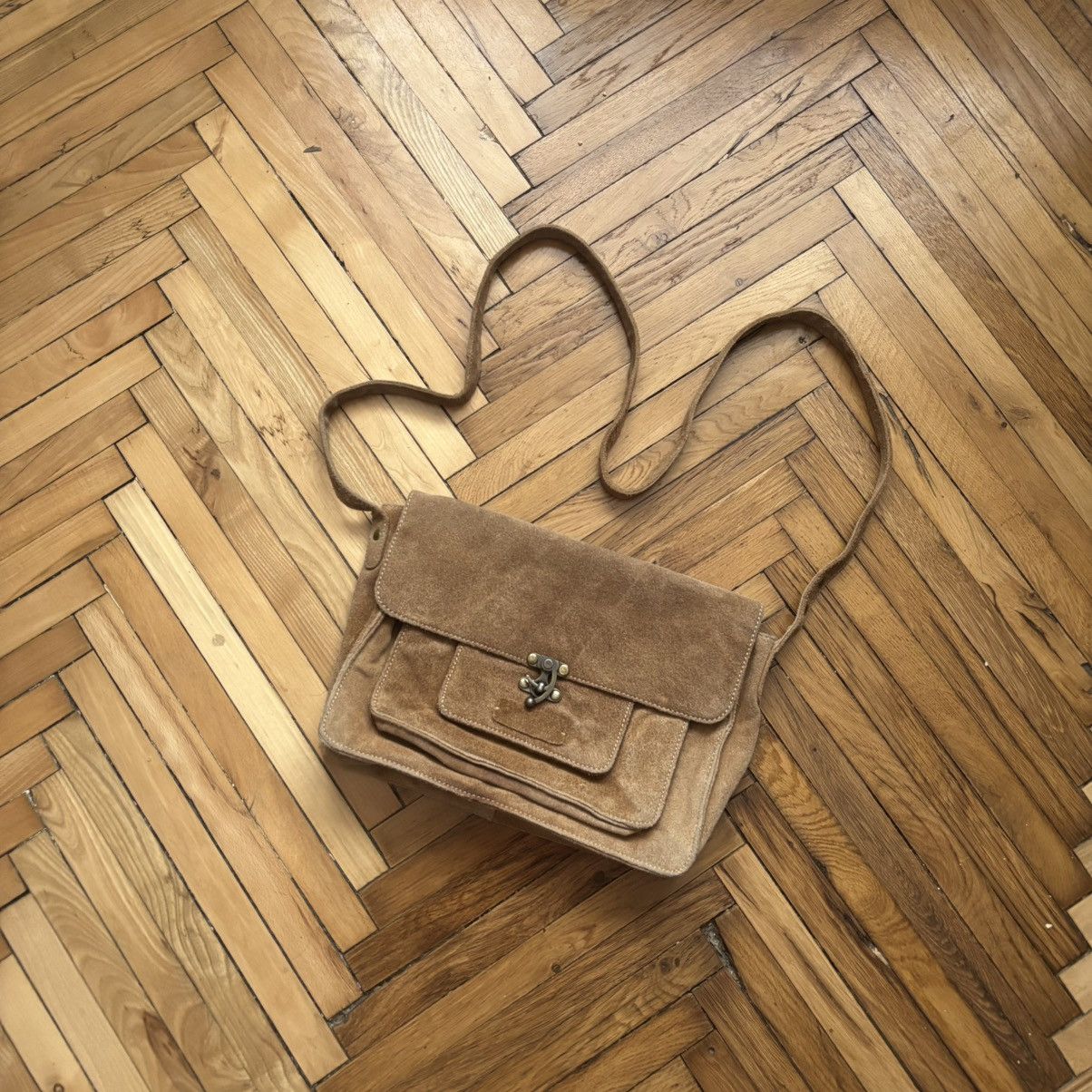 If Six Was Nine × Le Grande Bleu (L.G.B.) Vintage Y2K Animal Bag Suede Size ONE SIZE - 1 Thumbnail