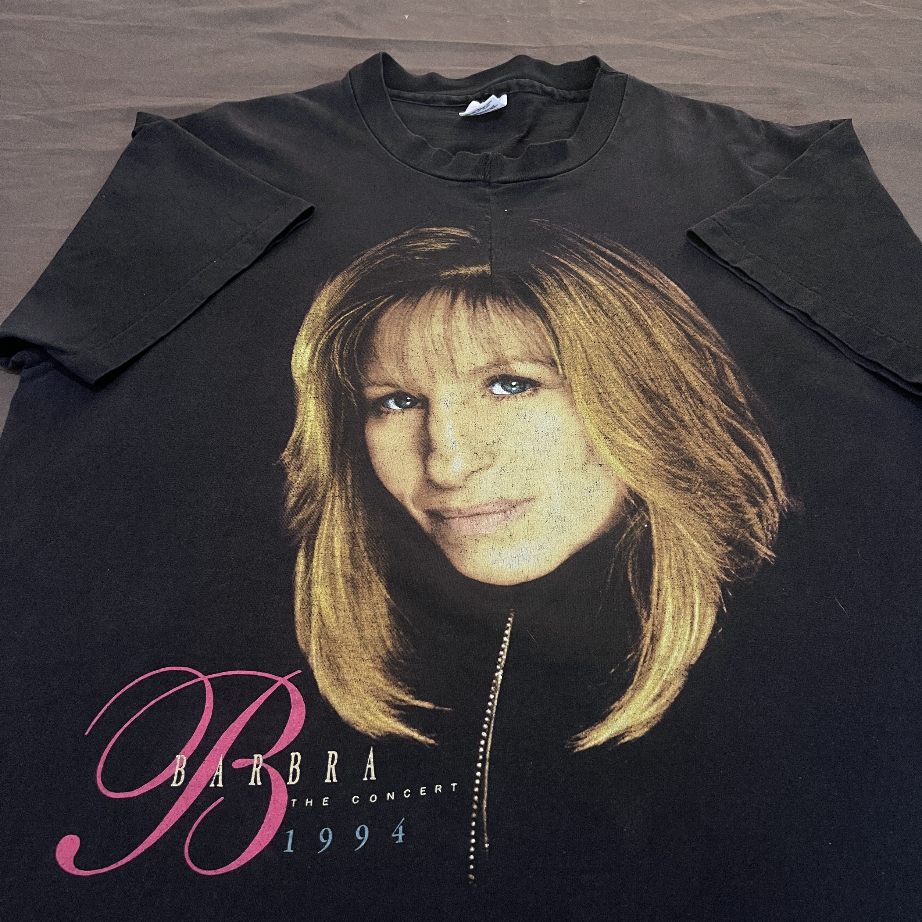 Band Tees Vintage Barbra Streisand The Concert 1994 Tour Tee XL Faded Size US XL / EU 56 / 4 - 1 Thumbnail
