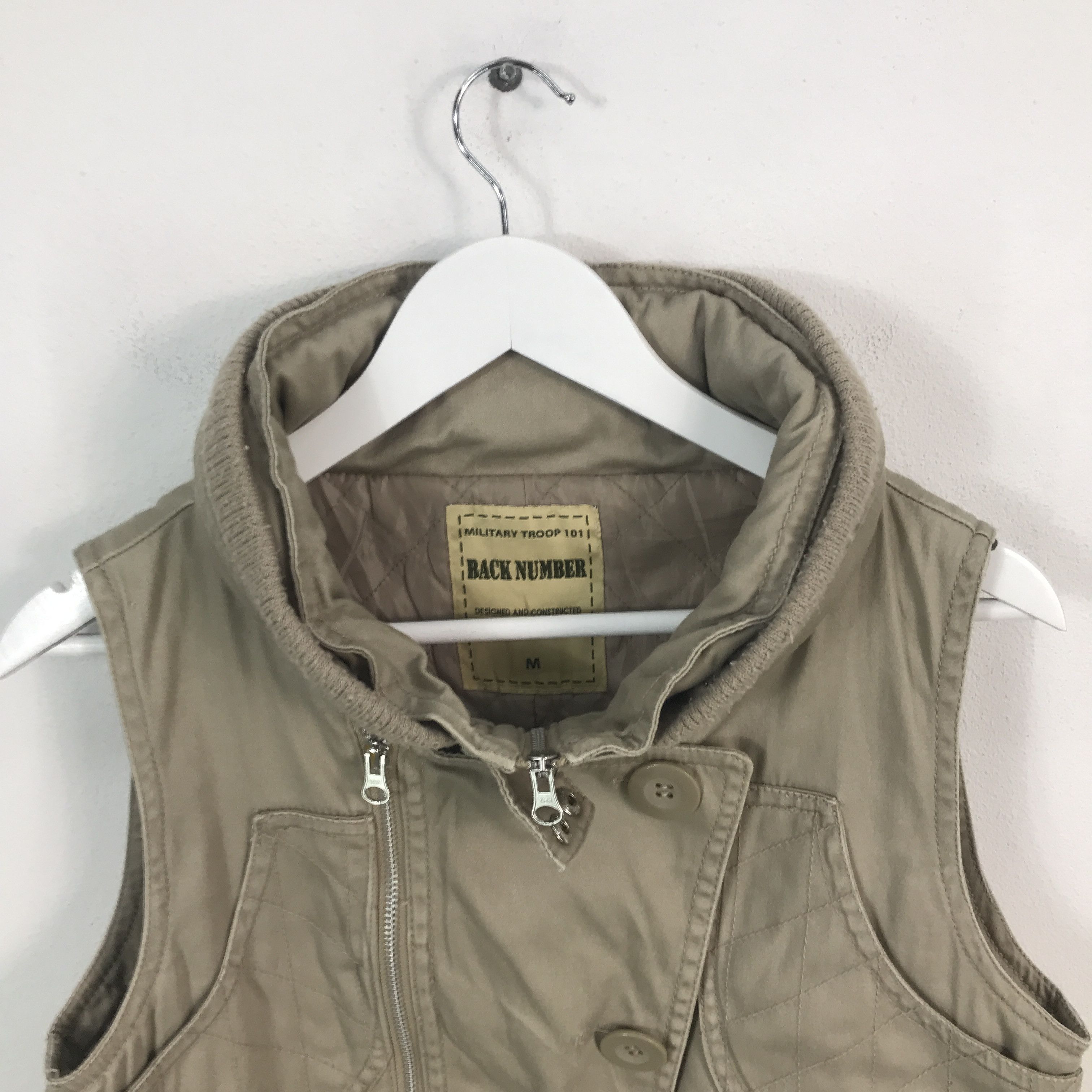Japanese Brand Rare back number punk style japan vest Size US M / EU 48-50 / 2 - 2 Thumbnail