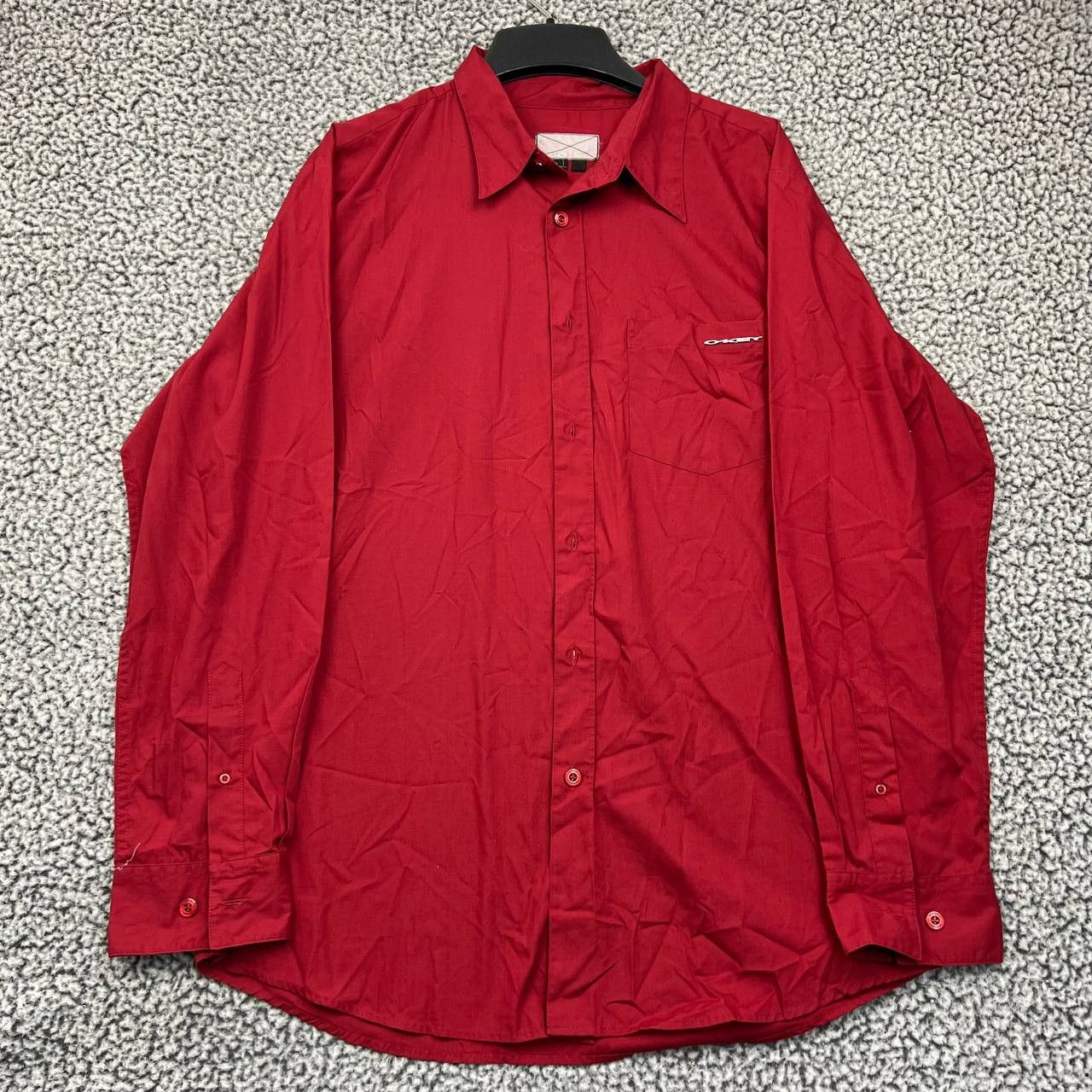 Oakley Oakley Shirt Men Large Blank Plain Button Up Long Sleeve L Size US L / EU 52-54 / 3 - 1 Thumbnail