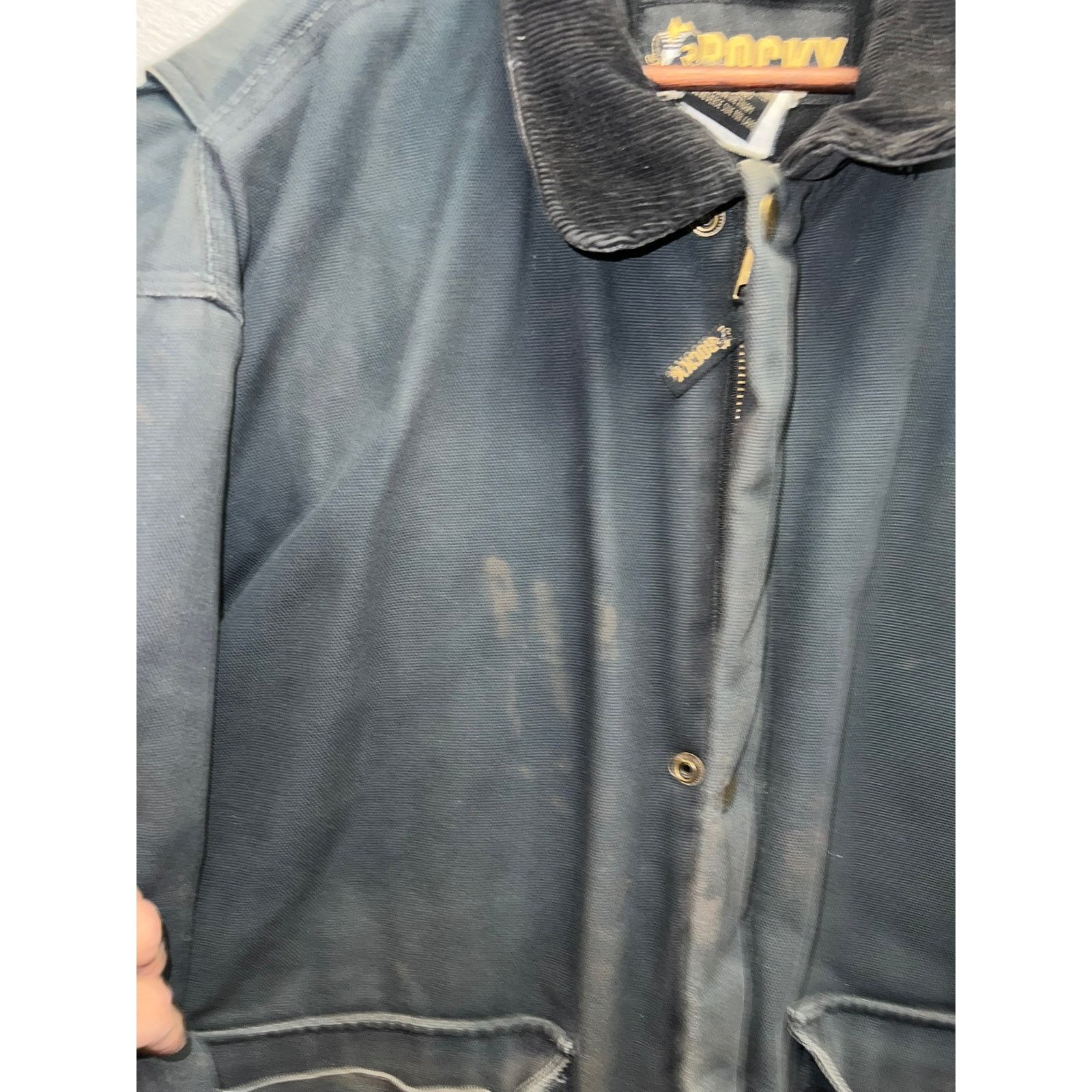 Vintage Vintage Work Wear Black Jacket Rocky Full Zip Heavy VTG XL Size US XL / EU 56 / 4 - 8 Thumbnail