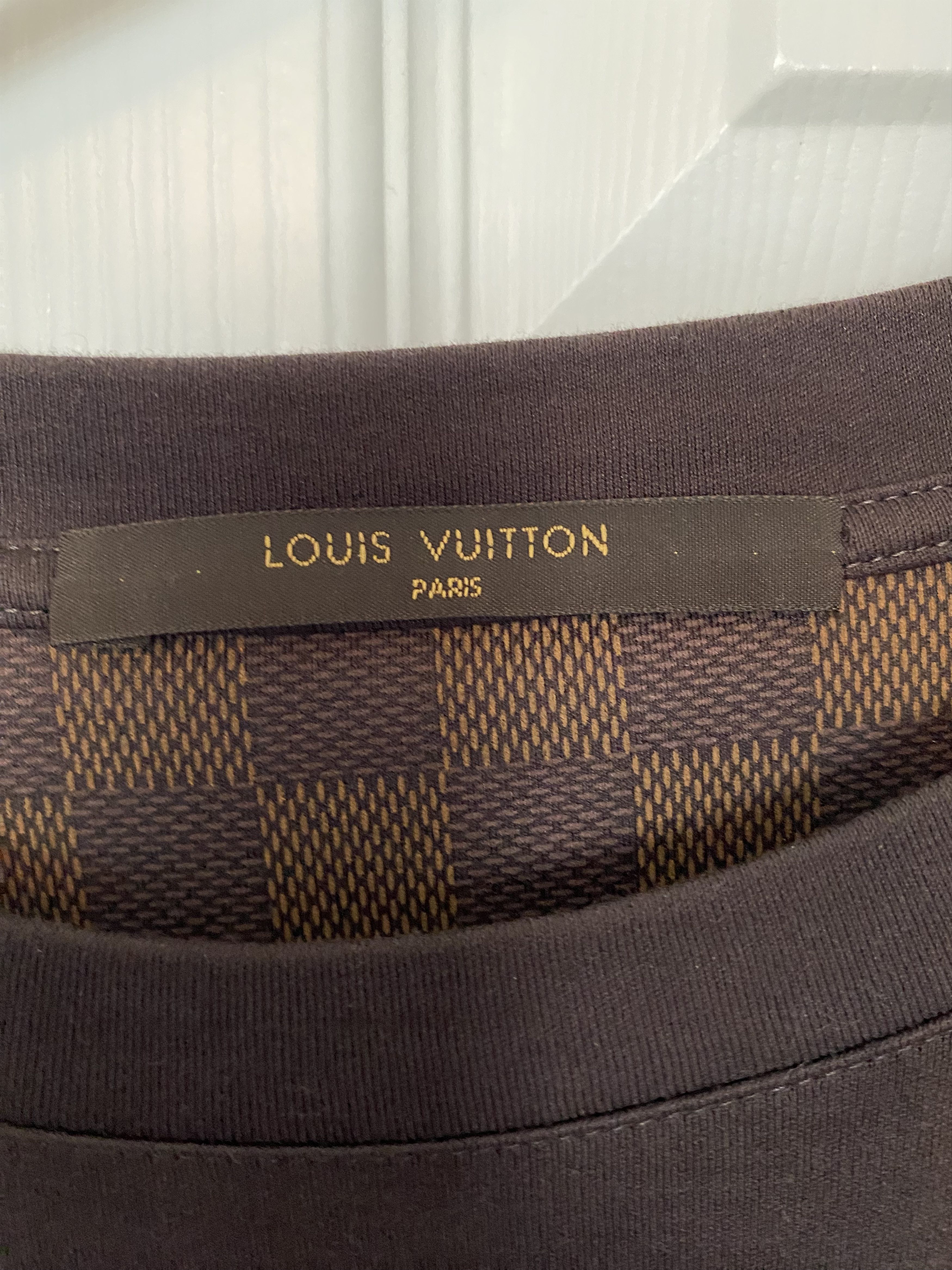 Louis Vuitton Louis Vuitton Damier Pocket Long-Sleeve Tee Size US M / EU 48-50 / 2 - 3 Thumbnail