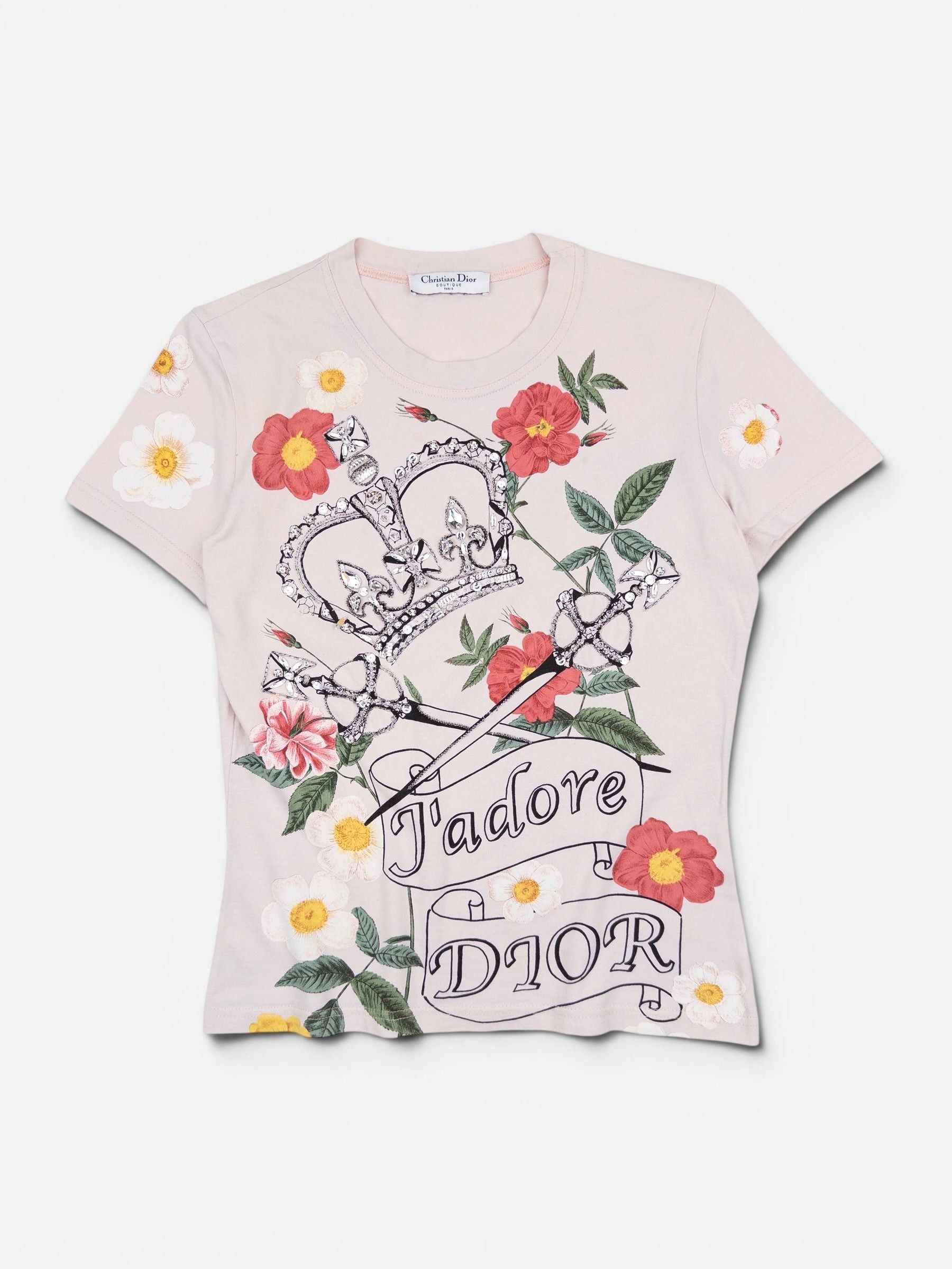 Christian Dior J'ADORE DIOR Tシャツ ガリアーノ期 Dior × John