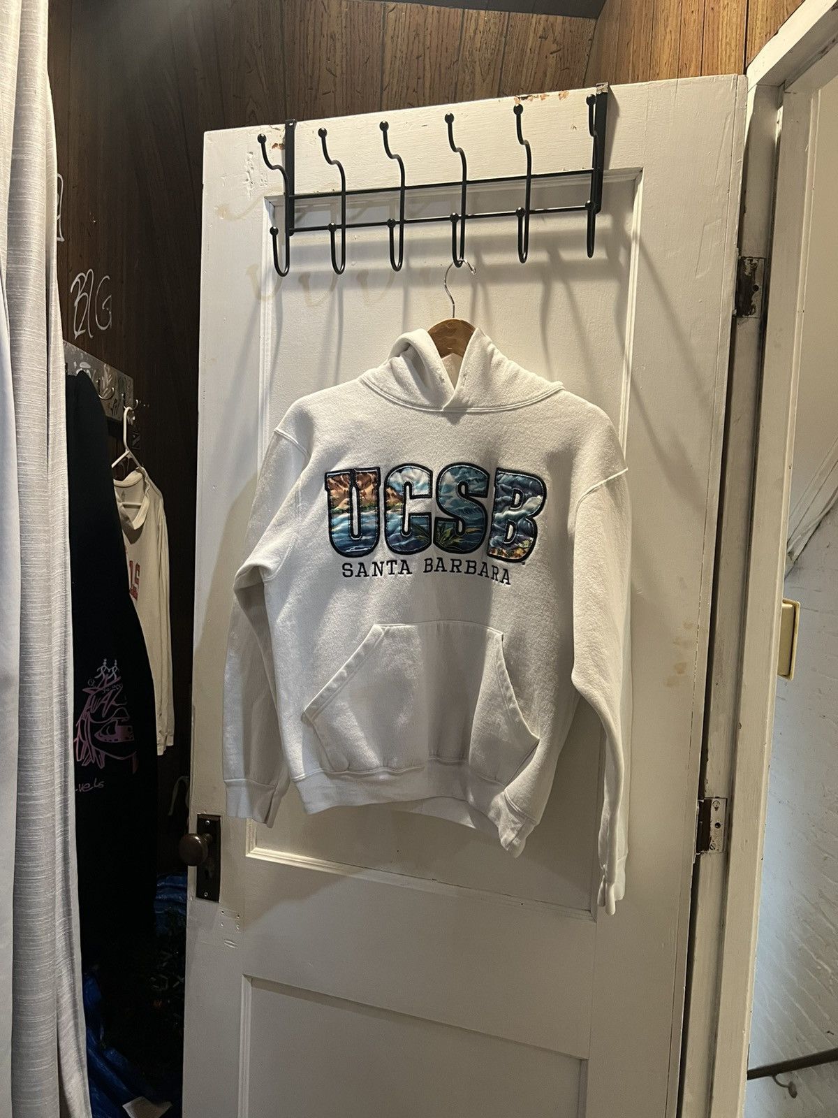 Vintage “UCSB” Santa Barbara Hoodie W/ Back Gorillaz Print Size US S / EU 44-46 / 1 - 1 Thumbnail