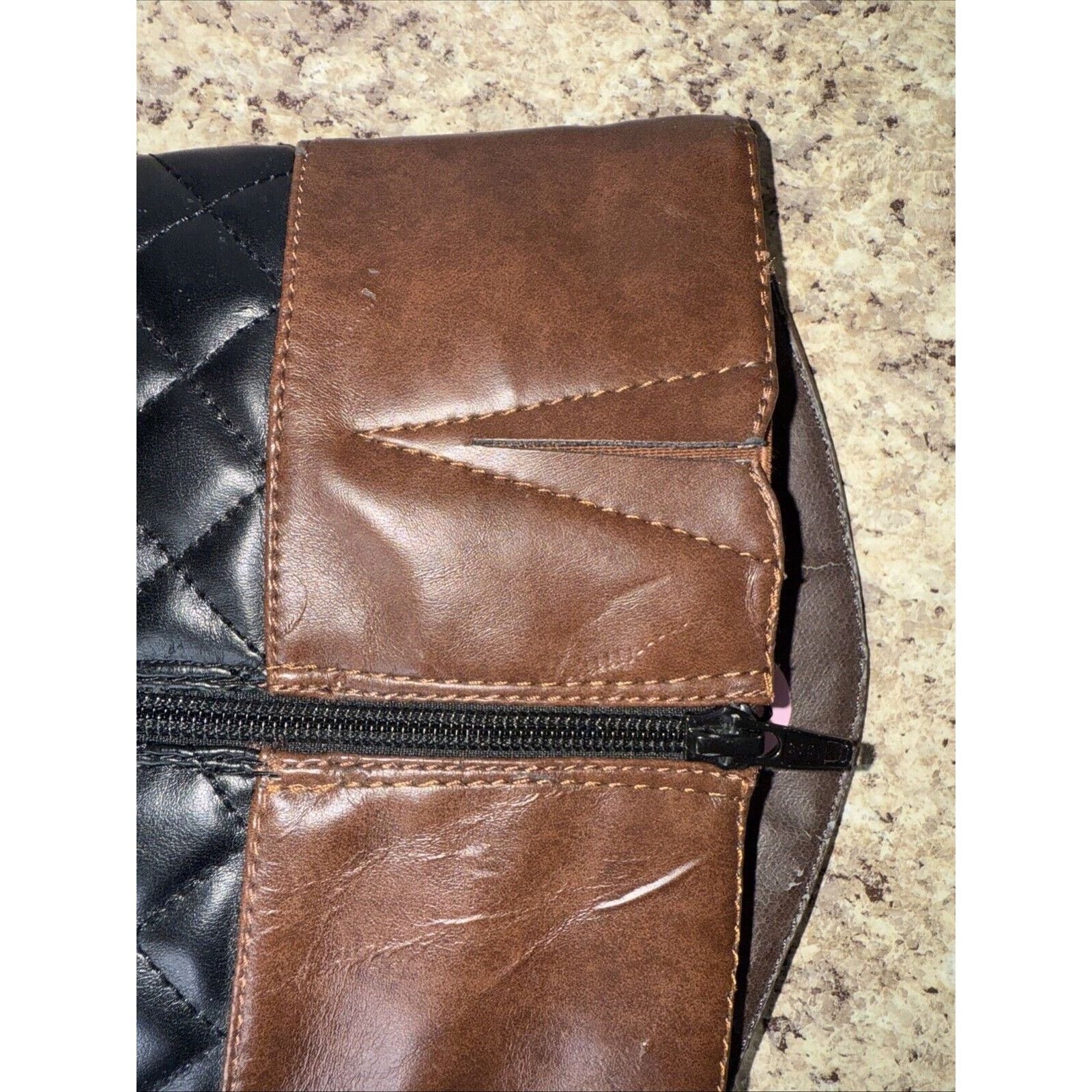 Apt. 9 Apt. 9 Tall Quilted Vegan Bristol Knee High Boots Women’s 9M Size US 9 / IT 39 - 8 Thumbnail