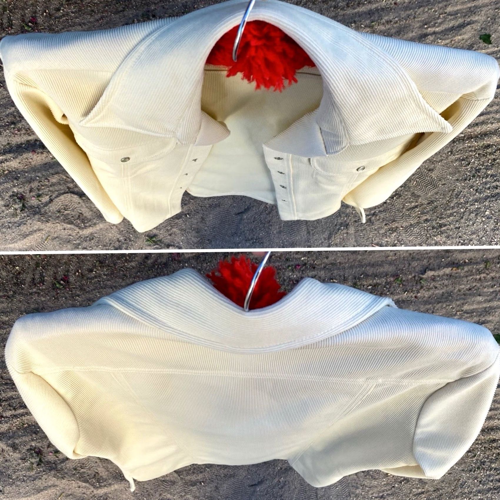 Vintage VINTAGE Tobias Western Shirt Jacket Cream Ribbed Knit Snap Front 70s M Mens Size US M / EU 48-50 / 2 - 5 Thumbnail