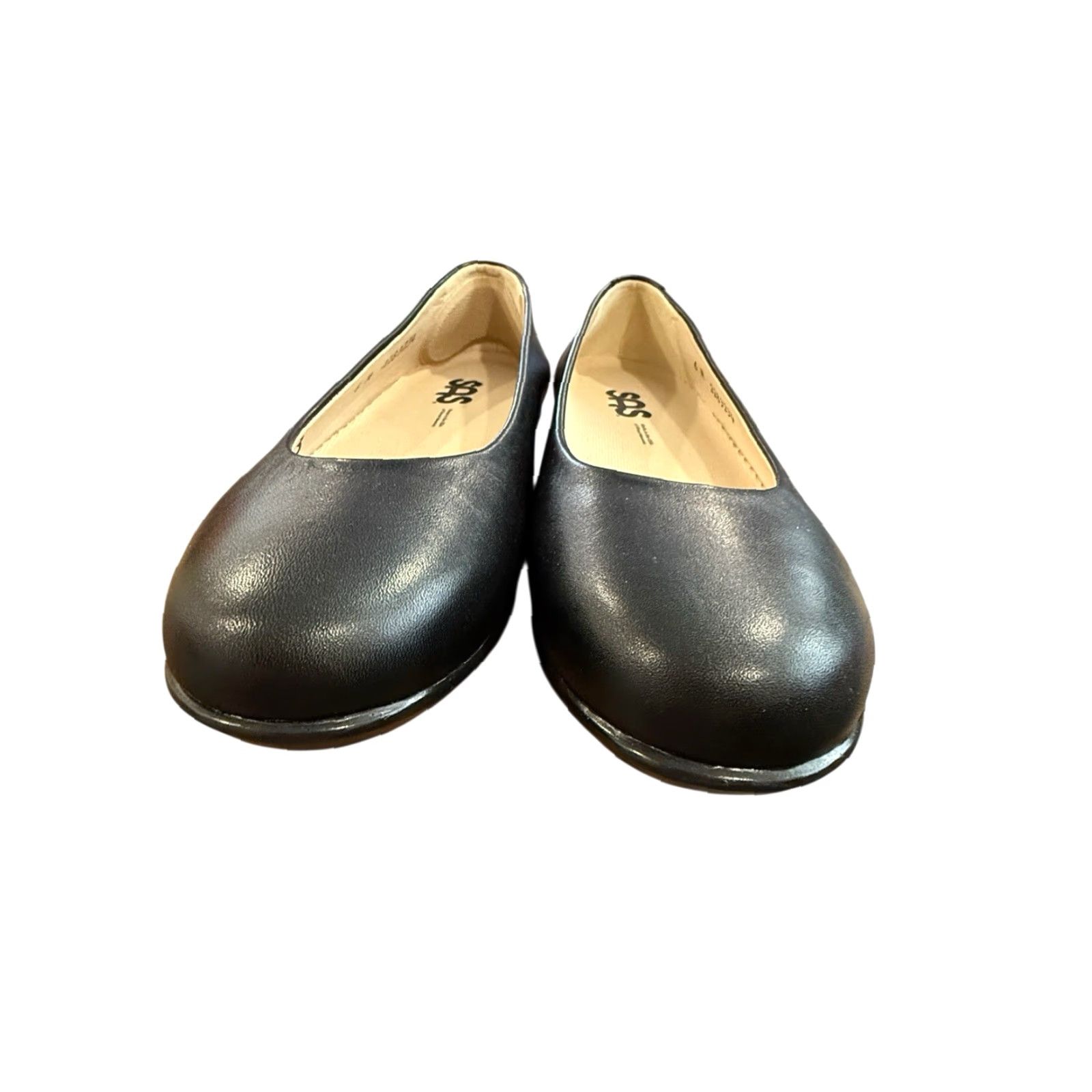 SAS Sas Women’s Flat Black Leather Slip On Comfort Ballet Sas Flat M Black Leather Scenic Comfort Slip On Women’s Size 6 Size US 6 / IT 36 - 3 Thumbnail