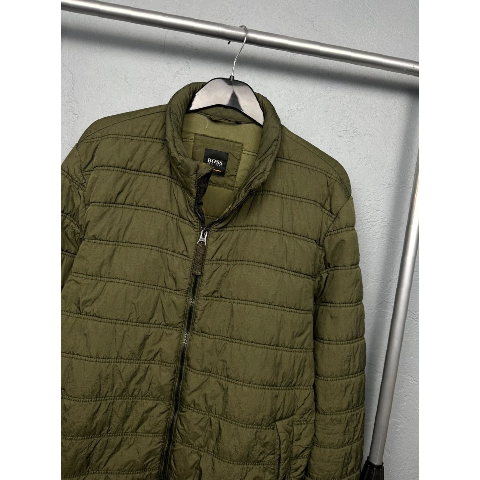 Hugo Boss HUGO BOSS Mens Quilted Nylon Insulated Jacket M Size US M / EU 48-50 / 2 - 2 Thumbnail