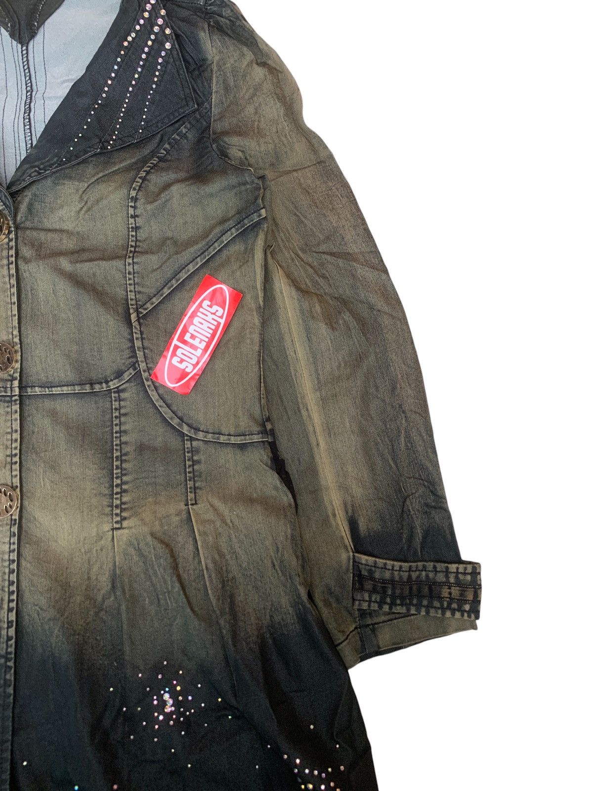 If Six Was Nine × Japanese Brand × Vintage Vtg midi dress punk style y2k Size S / US 4 / IT 40 - 4 Thumbnail