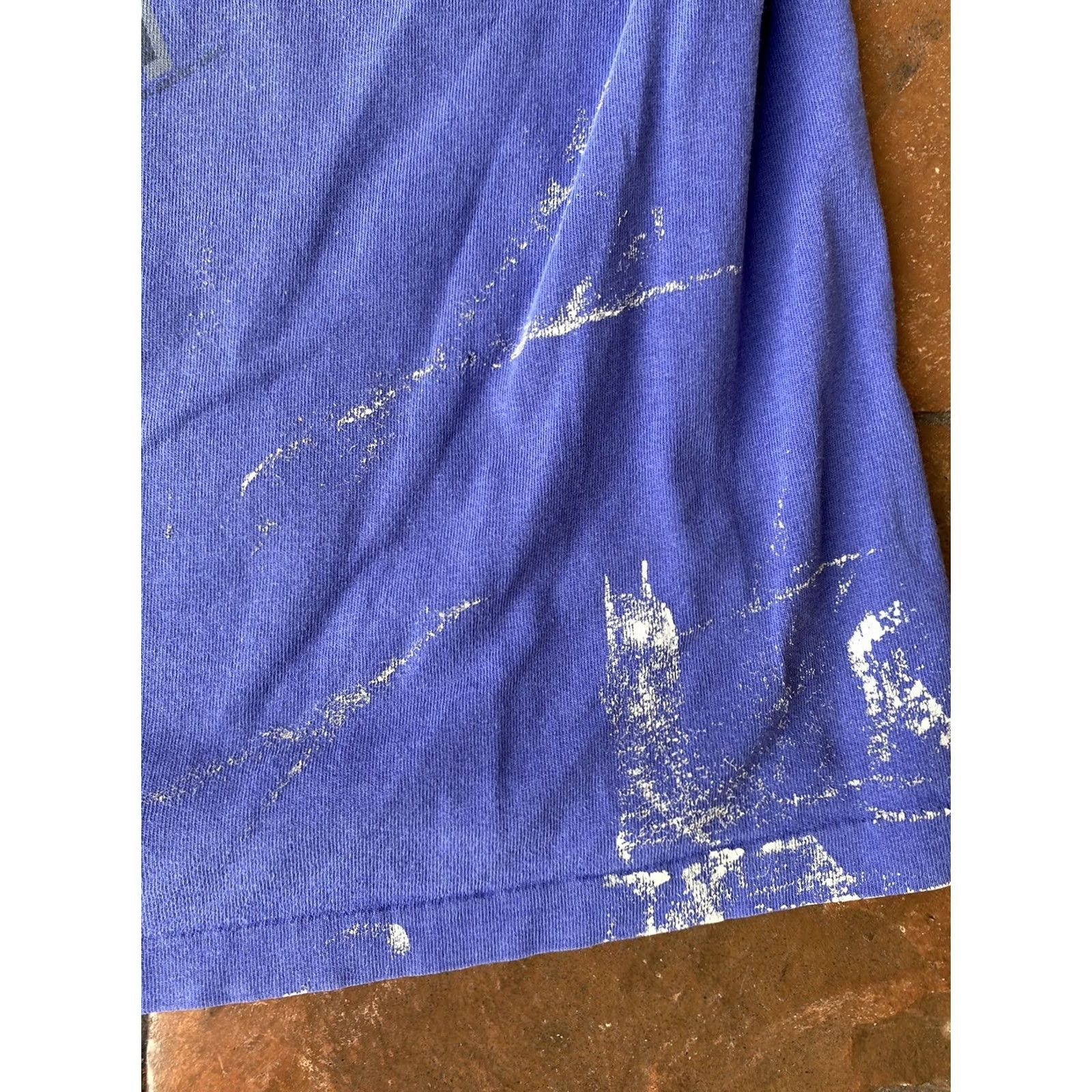 Ocean Pacific VINTAGE Ocean Pacfic OP Hang Ten Purple T Shirt L Adult Men Shirt Crew Neck Cotton Graphic Print Surfer USA 80s Size US L / EU 52-54 / 3 - 2 Thumbnail