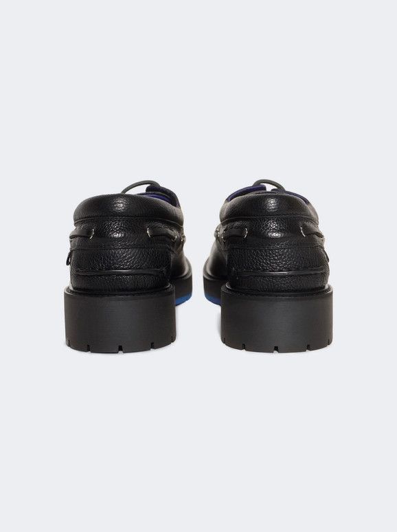 Burberry o1mle0326 Raft Boat Shoes in Black Size US 11 / EU 44 - 4 Thumbnail