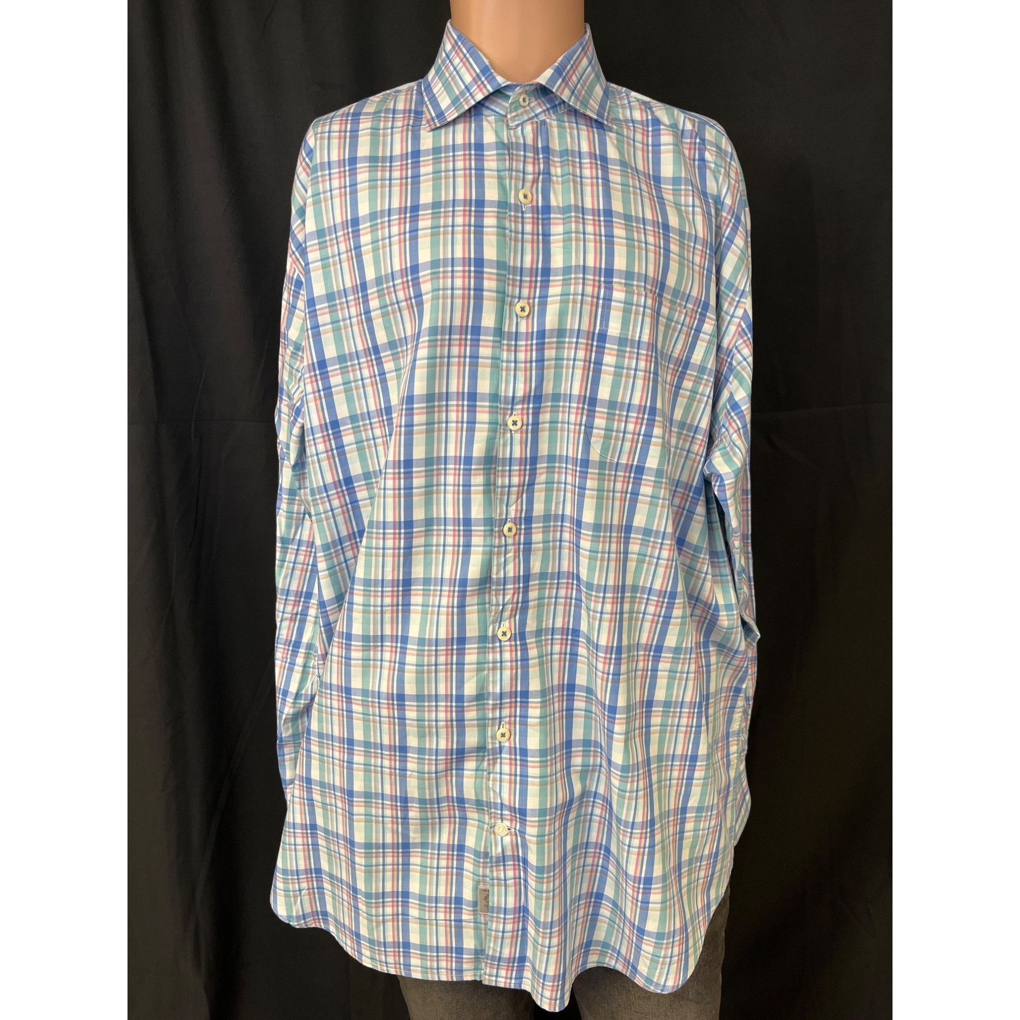 Peter Millar Peter Millar Men's Multicolor Shirt/Button Up Size XL SKU 53 Size US XL / EU 56 / 4 - 1 Thumbnail