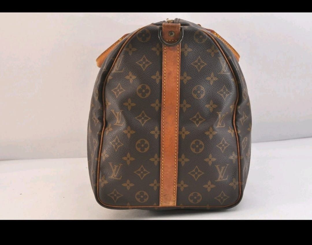 Louis Vuitton Authentic Louis Vuitton Keepall 50 Bando in Monogram Size ONE SIZE - 4 Thumbnail