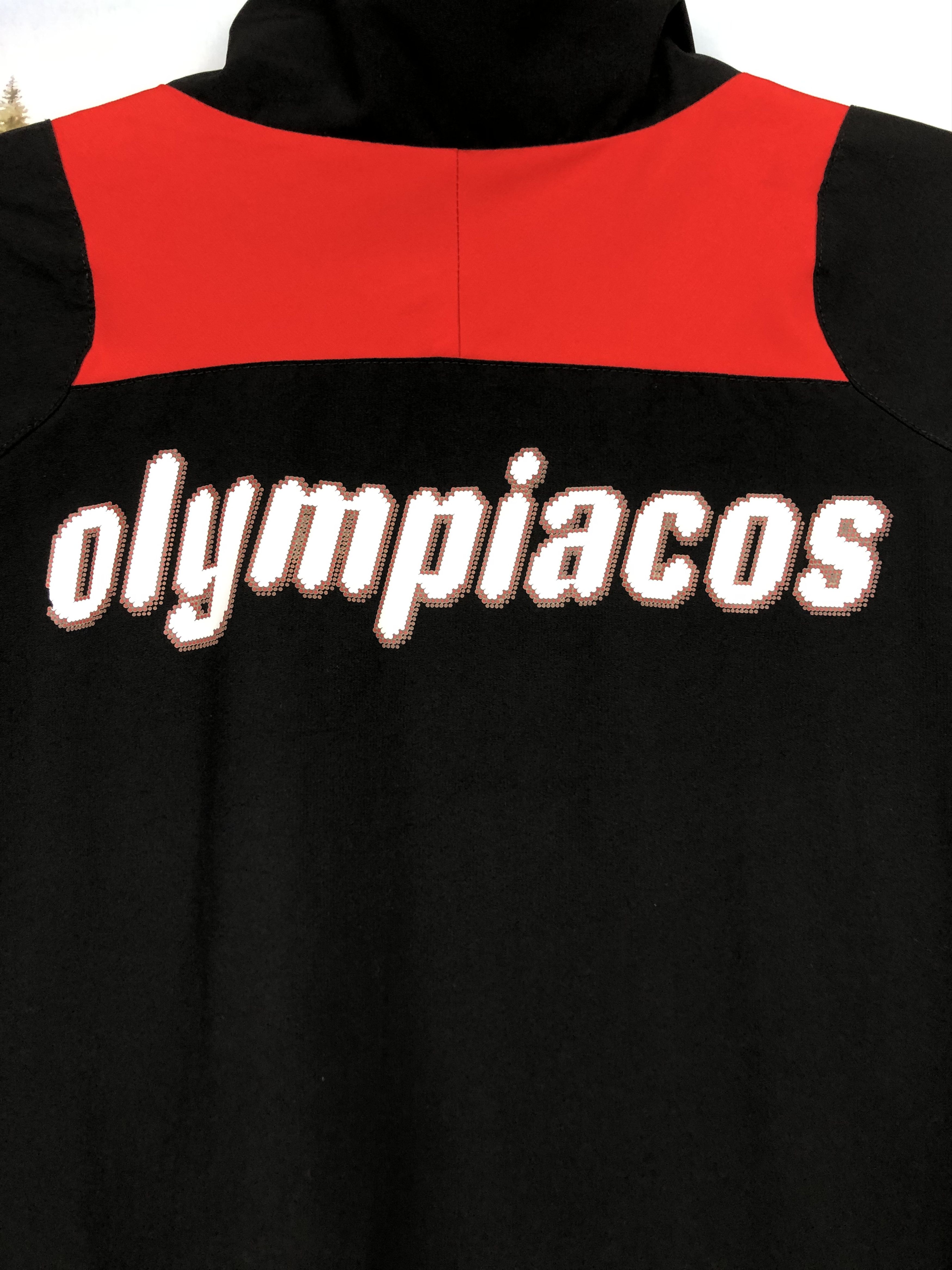 Puma Vintage Olympiacos Football Jacket Train Soccer Track Top Size US XXL / EU 58 / 5 - 9 Thumbnail