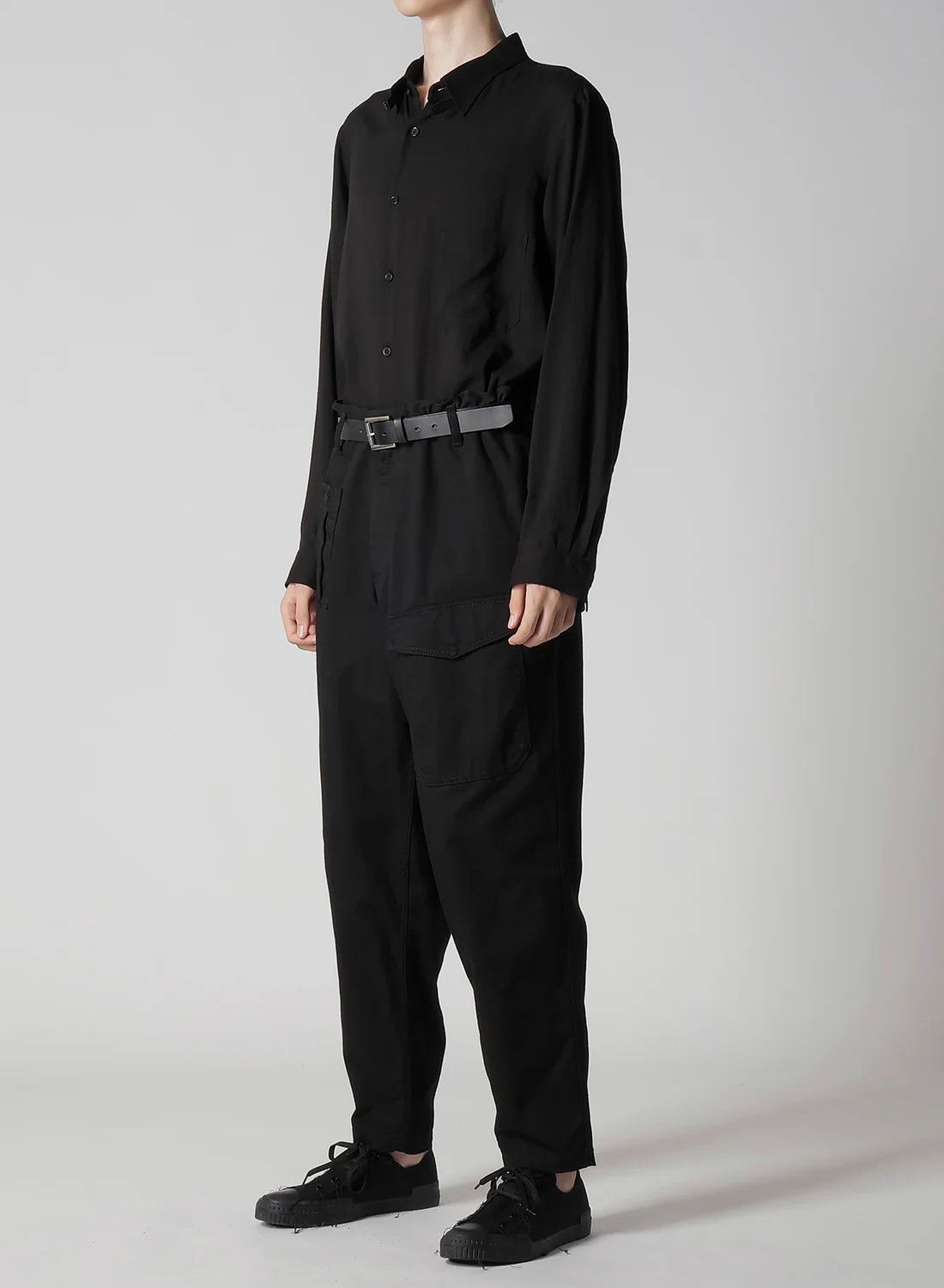 Yohji Yamamoto Black Scandal Work Pants Size US 34 / EU 50 - 10 Thumbnail