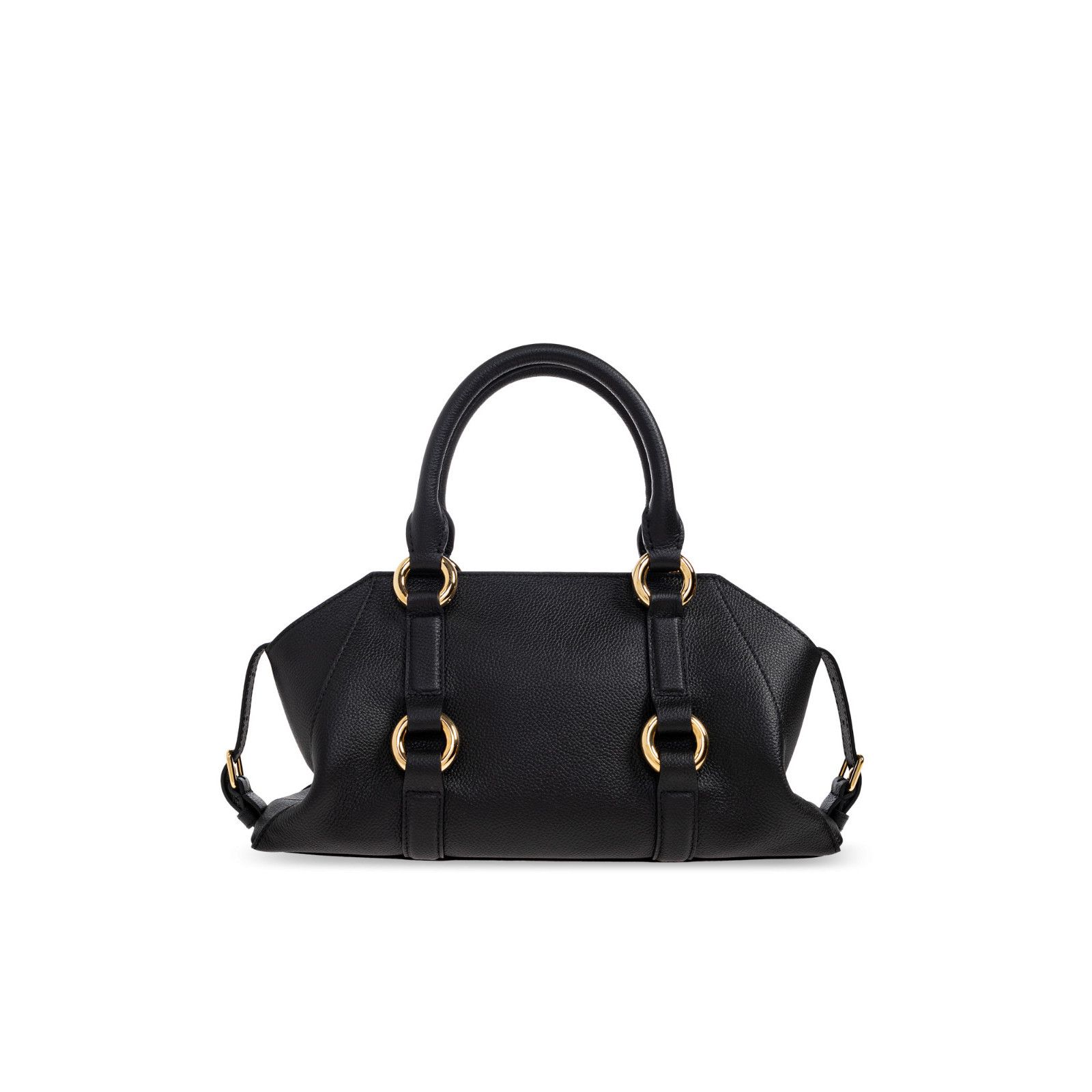 Alexander McQueen ALEXANDER MCQUEEN Farringdon Small Black Top Handle Bag New Size ONE SIZE - 2 Thumbnail
