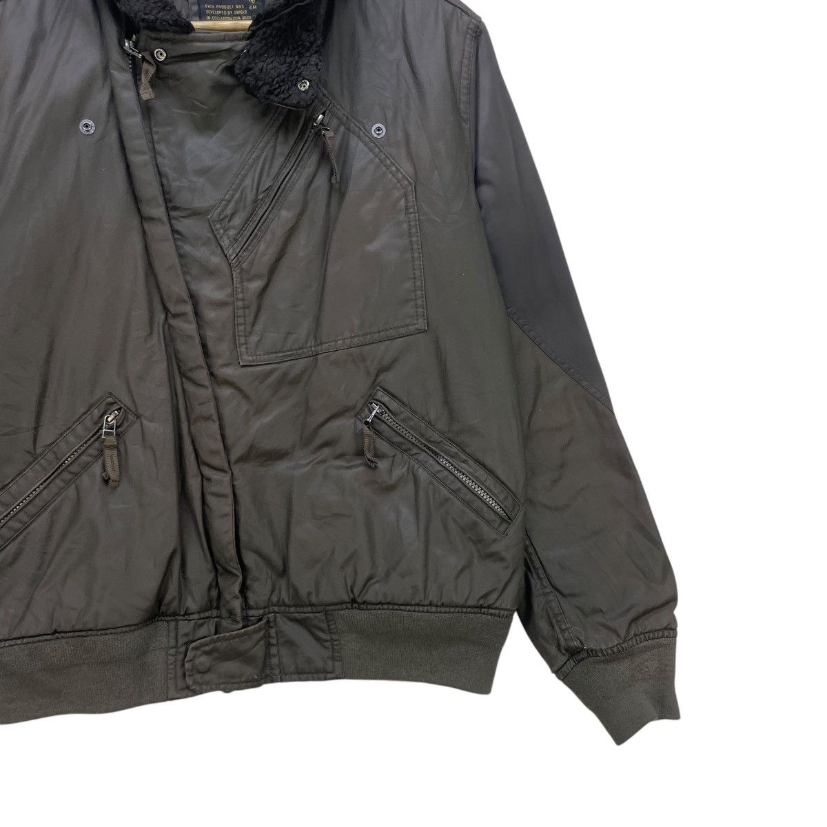 GOREWEAR × Japanese Brand × Vintage Vintage Japanese Brand Asymmetrical Zipper Double Collar J Size US M / EU 48-50 / 2 - 4 Thumbnail