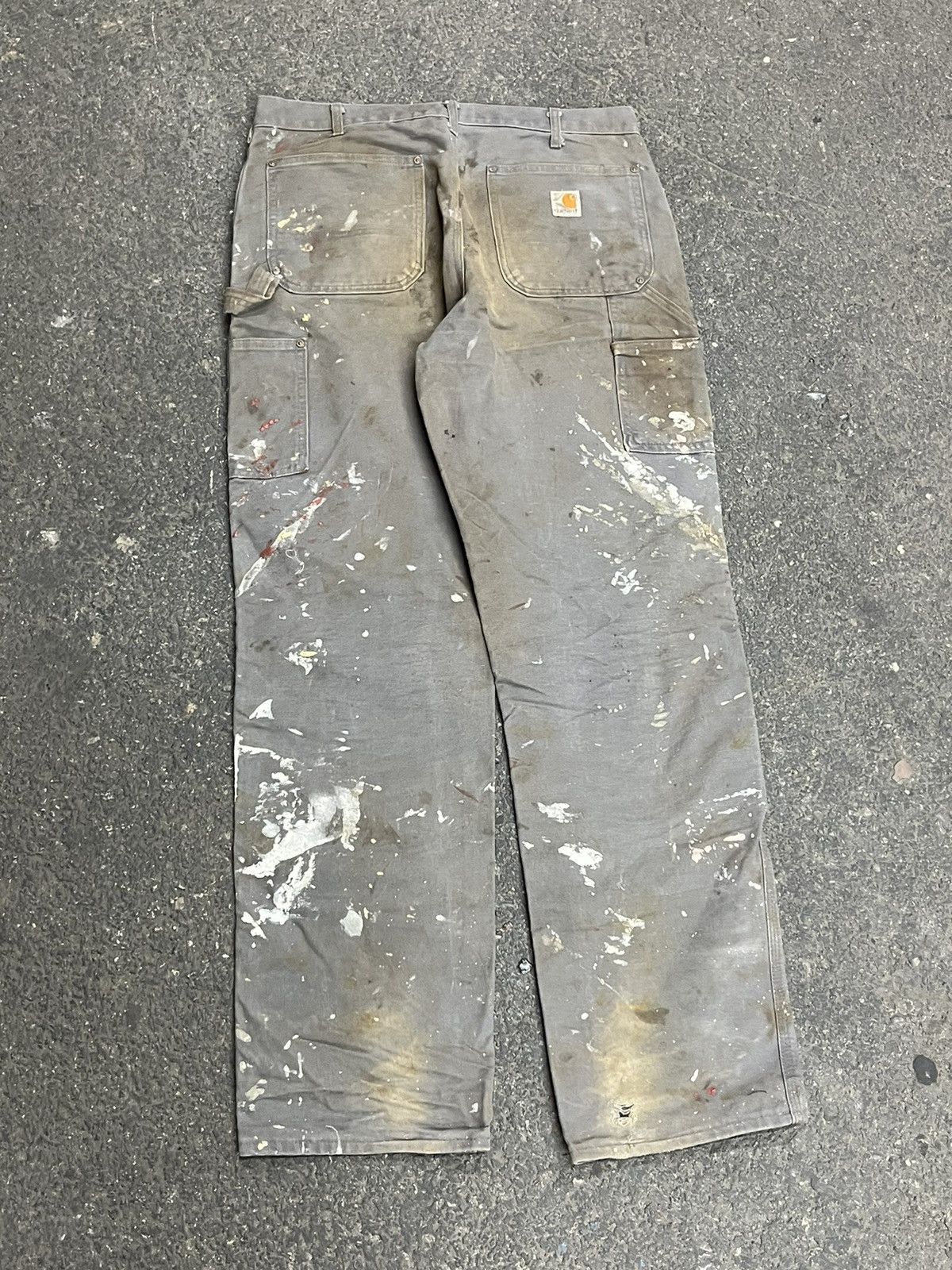 Carhartt × Vintage Carhartt double knees perfectly thrashed and faded baggy Size US 34 / EU 50 - 7 Thumbnail