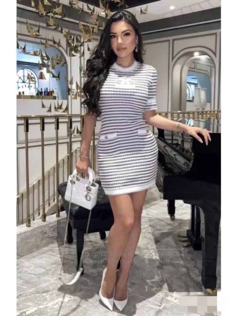Chanel Chanel Knitted dress Size XXS / US 00 / IT 34 - 7 Thumbnail