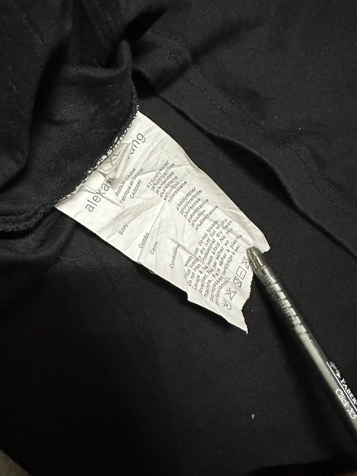 Alexander Wang Alexander wang spellout tee Size US XL / EU 56 / 4 - 5 Thumbnail