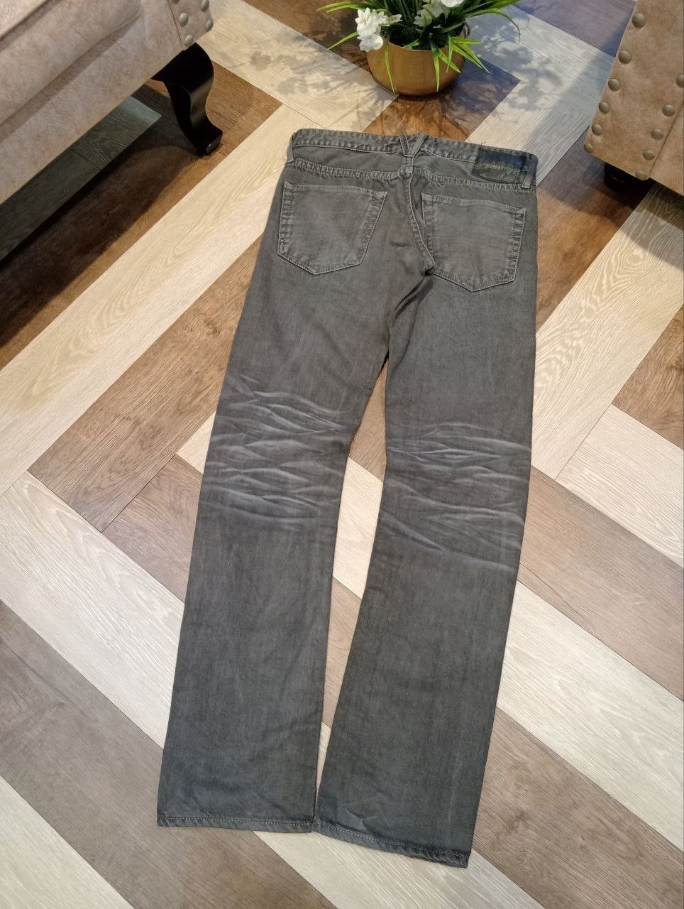 Vanquish VANQUISH JAPAN GREY WASHED DENIM PANTS Size US 32 / EU 48 - 9 Thumbnail