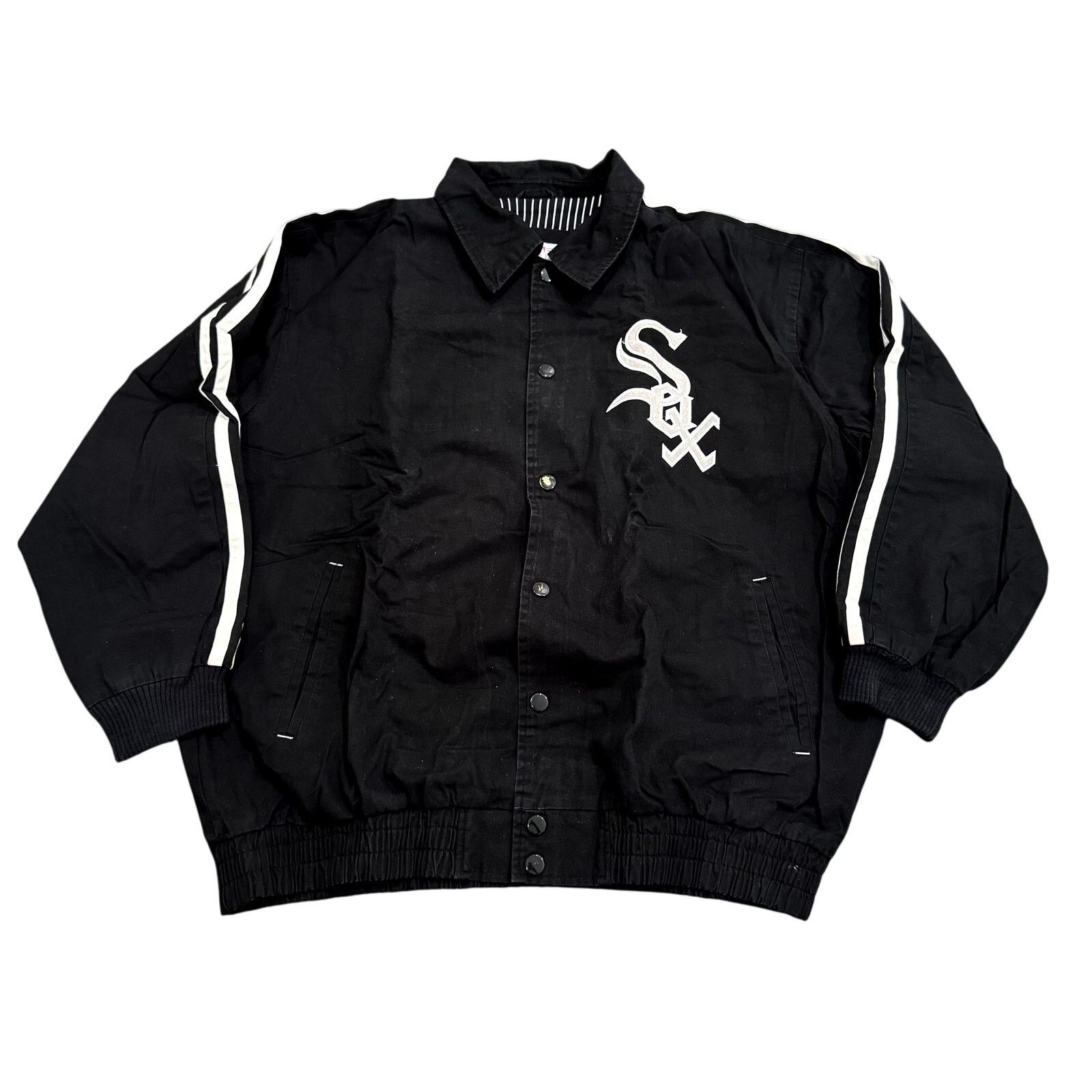 MLB MLB Genuine Vintage Chicago White Sox Jacket Black, Size XL Size US XL / EU 56 / 4 - 1 Thumbnail