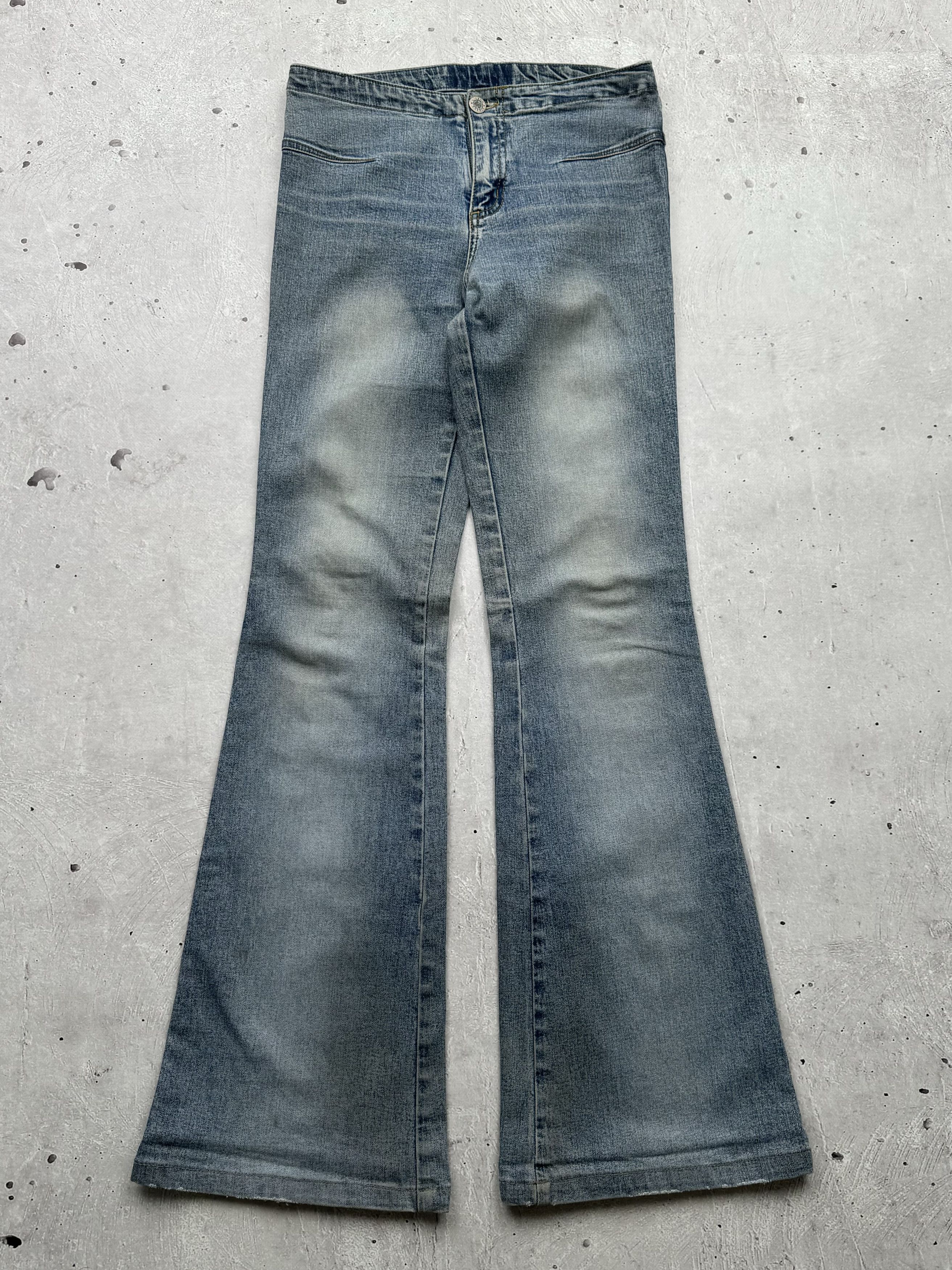 Japanese Brand × Vintage Vintage Flared Jeans Size 29" - 1 Thumbnail