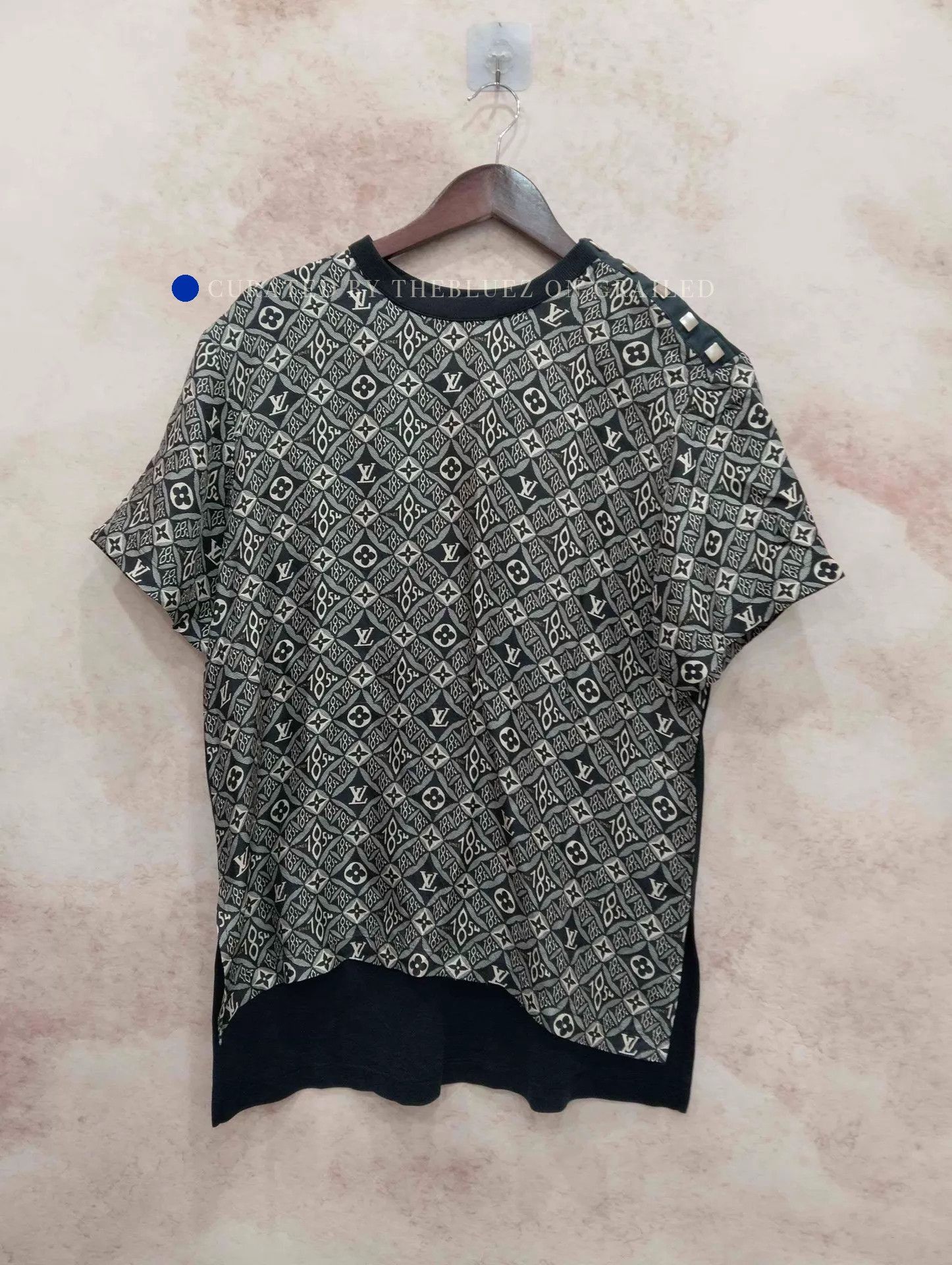 Louis Vuitton Colorful Mixed Fabric Short Sleeve Tee Size US M / EU 48-50 / 2 - 1 Thumbnail
