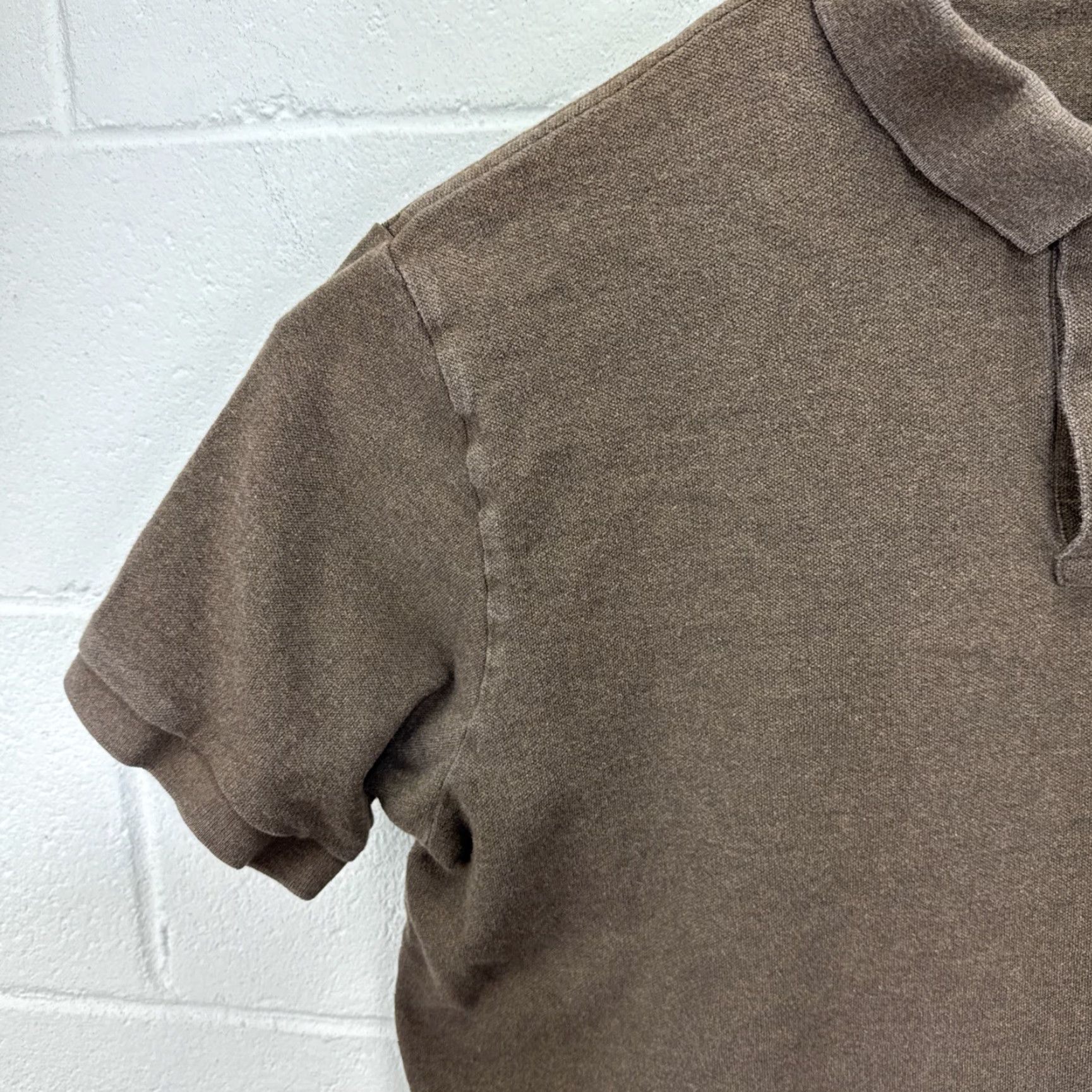 Polo Ralph Lauren VINTAGE Polo Ralph Lauren Polo Shirt Mens XL Short Sleeve Brown Cotton Casual Preppy Golf City Size US XL / EU 56 / 4 - 4 Thumbnail