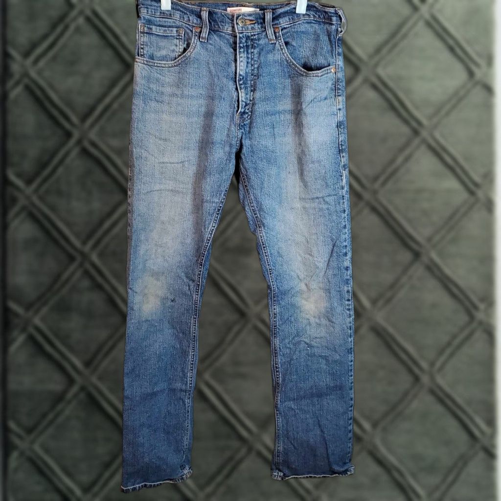 VINTAGE Levi's Jeans Bootcut 31 32 Mens Distressed Grunge Skater Blue 90s Mens Boots?