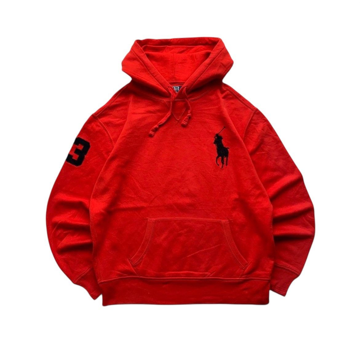 Polo Ralph Lauren Vintage Ralph Lauren Faded Big Logo Hooded Size US XL / EU 56 / 4 - 1 Thumbnail