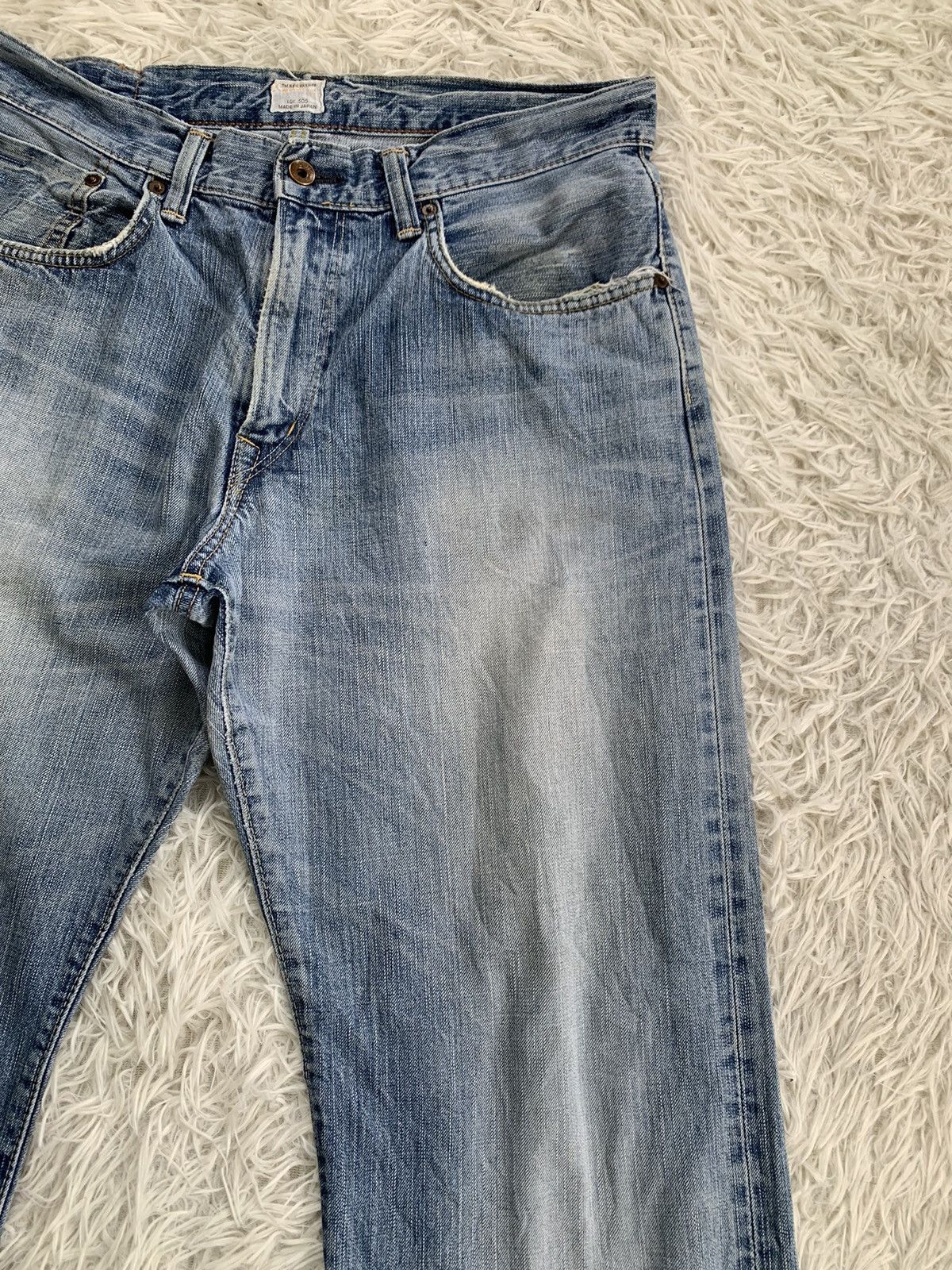 Edwin Vintage Edwin 505Z Selfedge Denim Pant Made in Japan Size US 35 - 4 Thumbnail