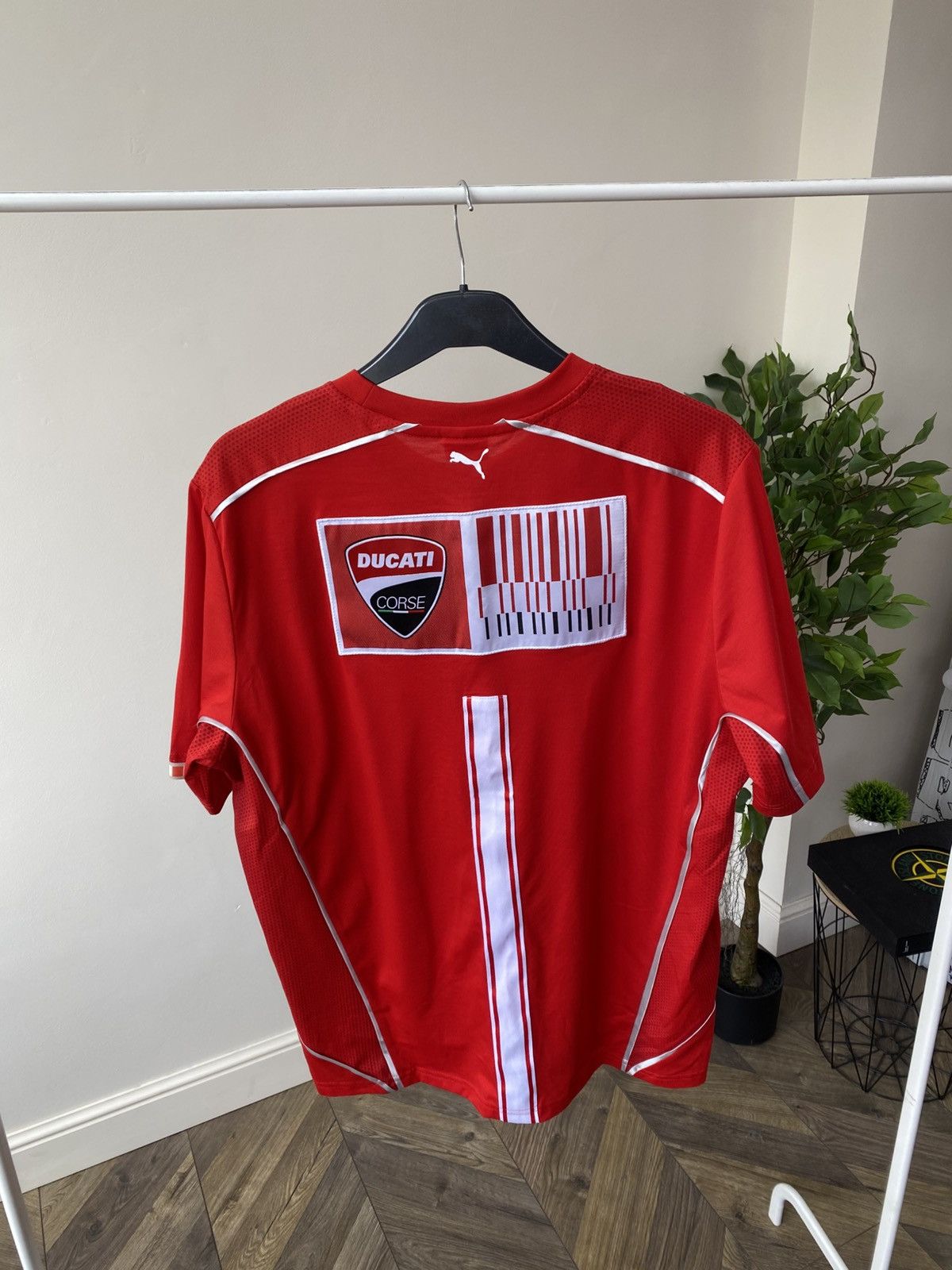 Ducati × Puma × Vintage Vintage Puma Ducati Racing Red T-shirt Size US L / EU 52-54 / 3 - 12 Thumbnail