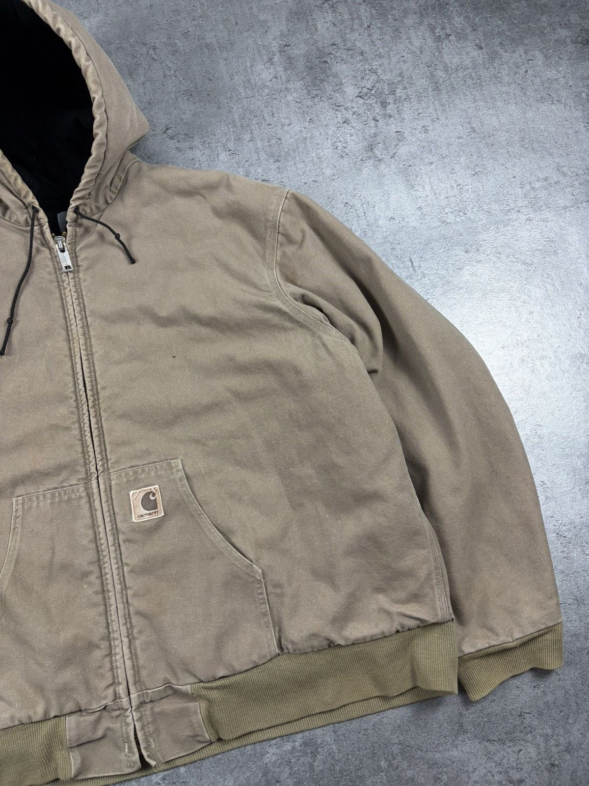 Carhartt Vintage Carhartt Active Jacket Southwestern Thrashed JQ1021 Size US XXL / EU 58 / 5 - 3 Thumbnail