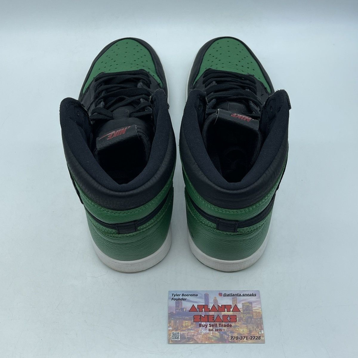 Jordan Brand Air Jordan 1 high pine green 2.0 Size US 10.5 / EU 43-44 - 6 Thumbnail