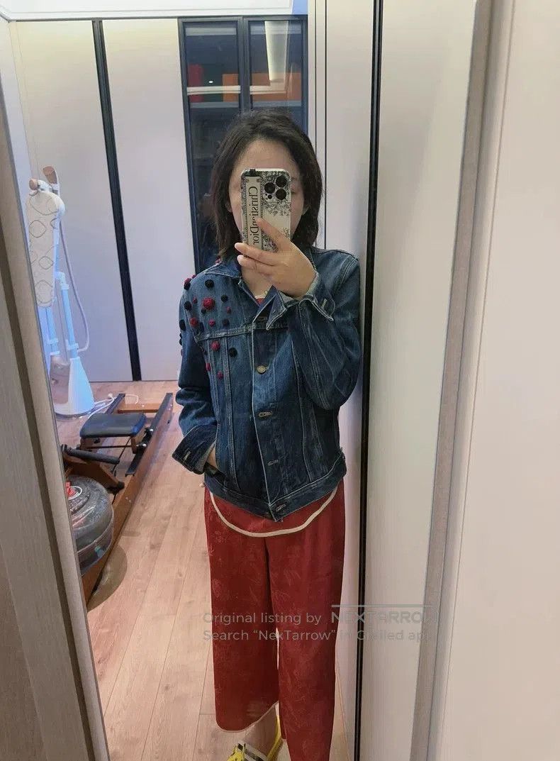 Yves Saint Laurent Saint Laurent Women's Denim Jacket. Size US S / EU 44-46 / 1 - 1 Thumbnail