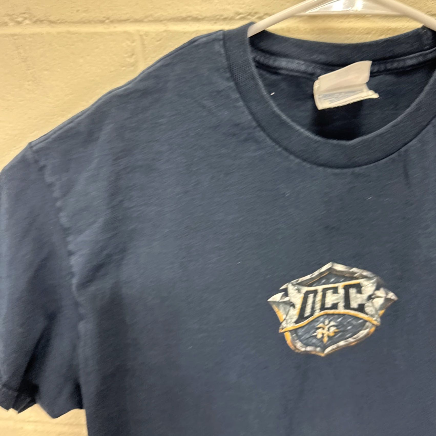 Vintage VINTAGE Orange County Choppers T-Shirt XL Blue Graphic Print 90s Biker Motorcycle Tribal Crew Neck Short Sleeve Shirt Mens Size US XL / EU 56 / 4 - 4 Thumbnail