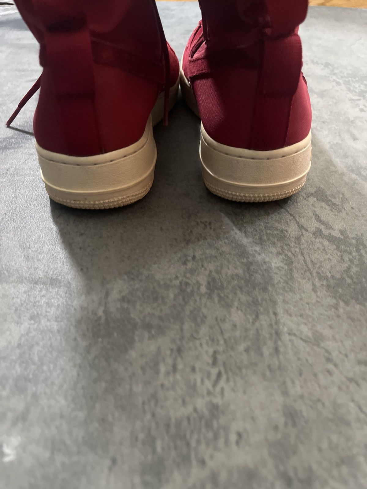 Nike Nike SF Air Force 1 High “Red Crush “ (No Box) Size US 9 / IT 39 - 4 Thumbnail