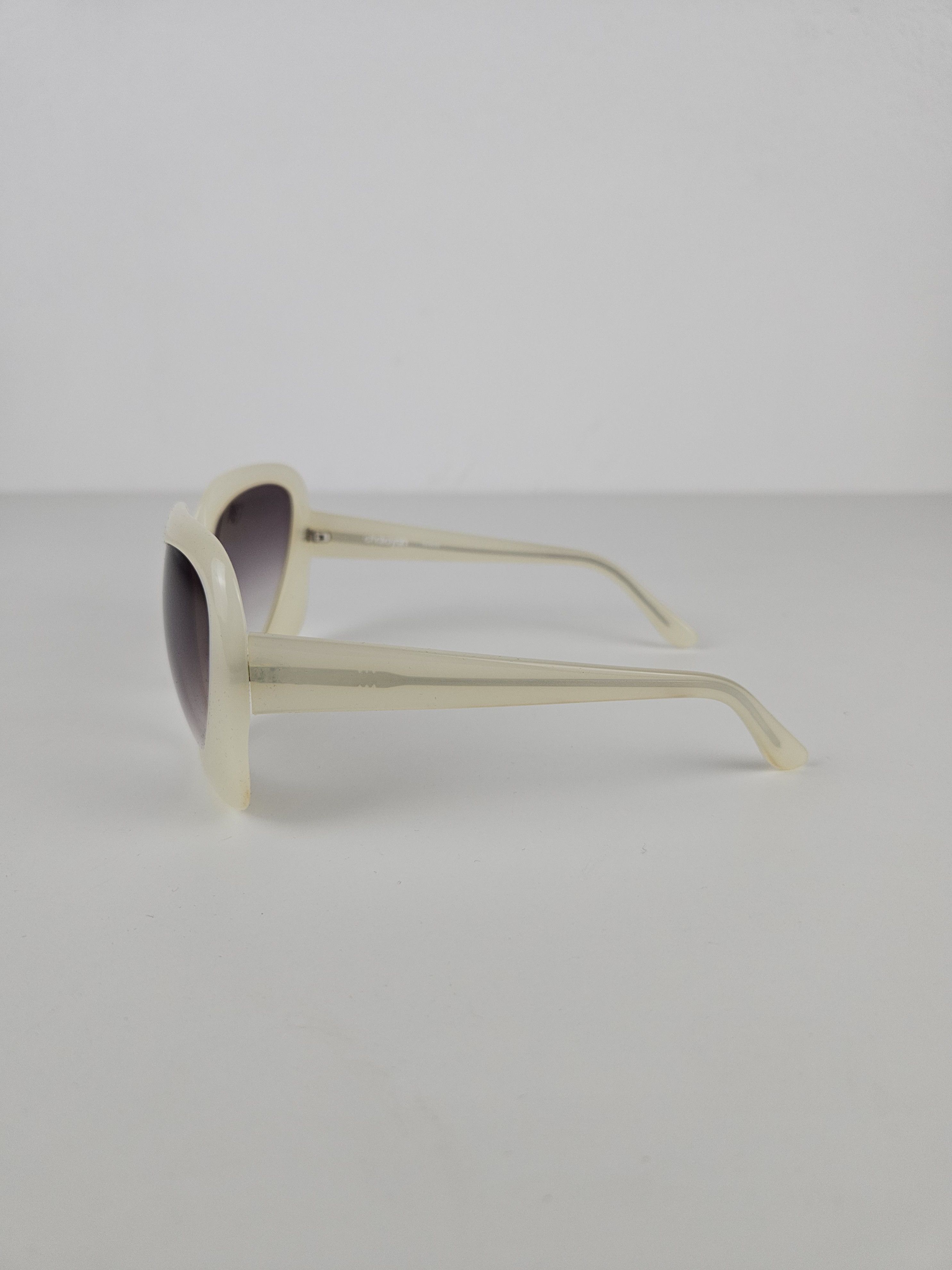 Hussein Chalayan Hussein Chalayan 75-HC02 oversized space age sunglasses Size ONE SIZE - 2 Thumbnail