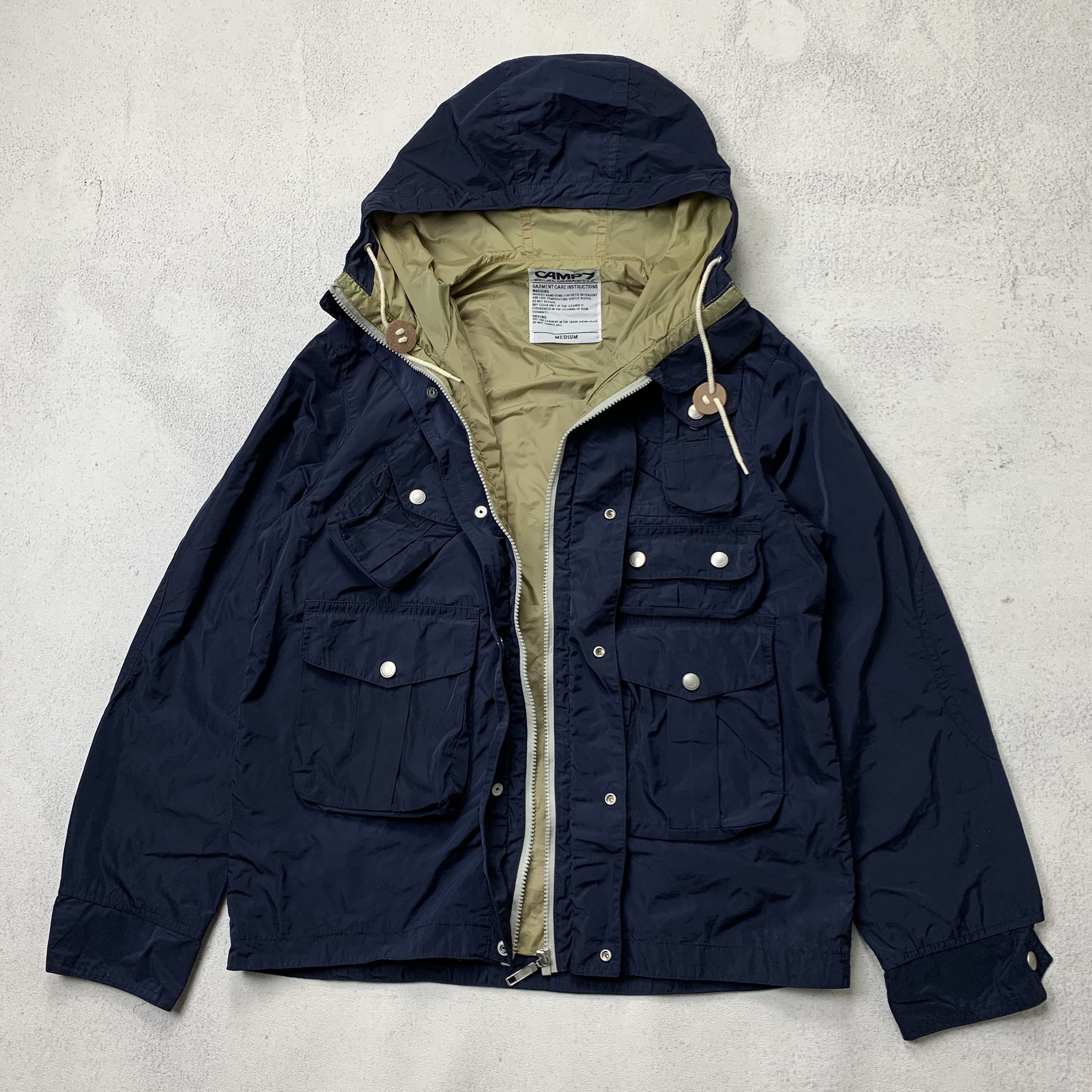 Japanese Brand Japanese Brand CAMP7 Multi Pocket 3D Cargo Jacket Utility Size US M / EU 48-50 / 2 - 7 Thumbnail