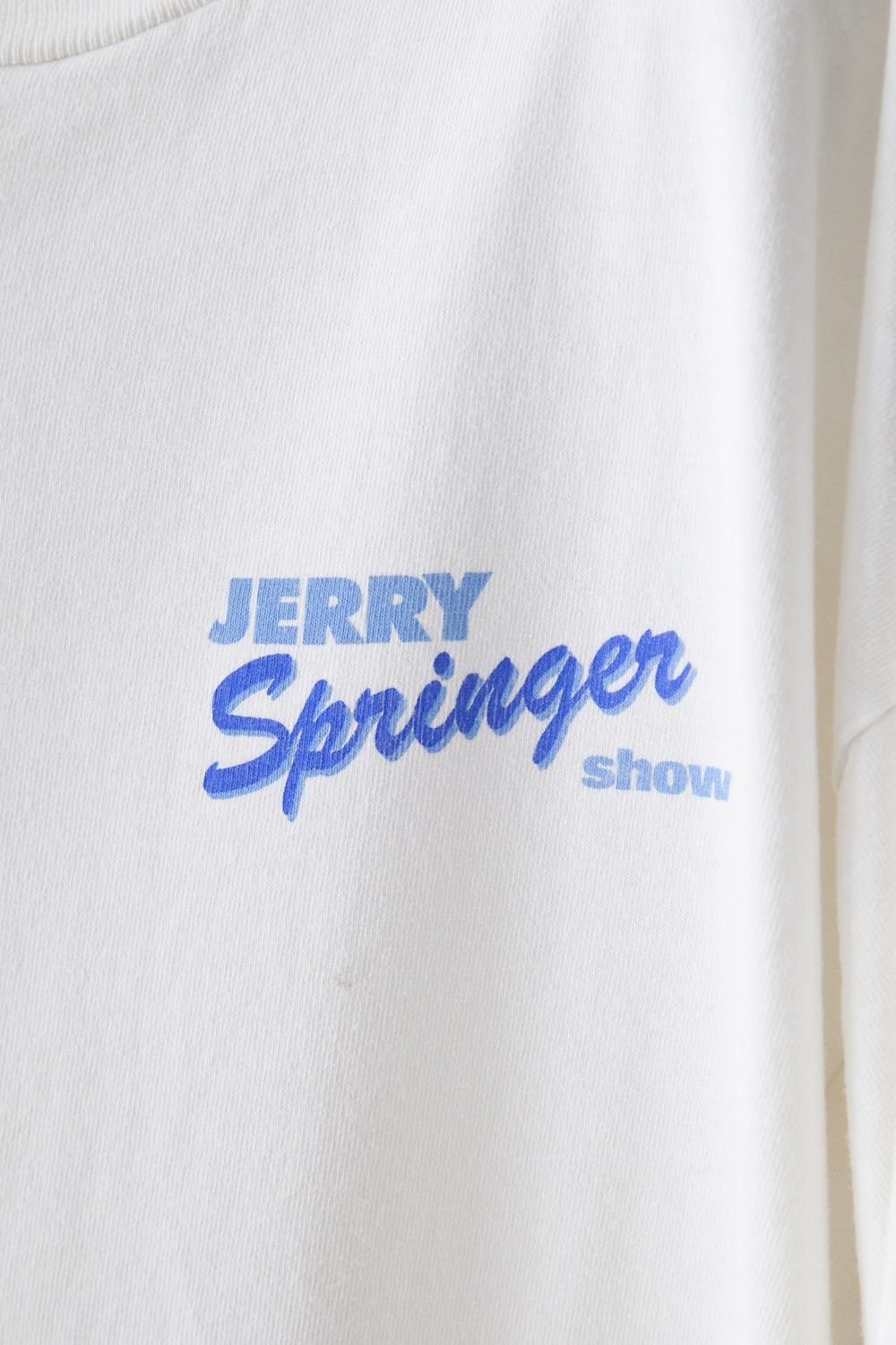 Vintage 1990's Jerry Springer Security t-shirt / Stanley Desantis Size US XL / EU 56 / 4 - 5 Thumbnail