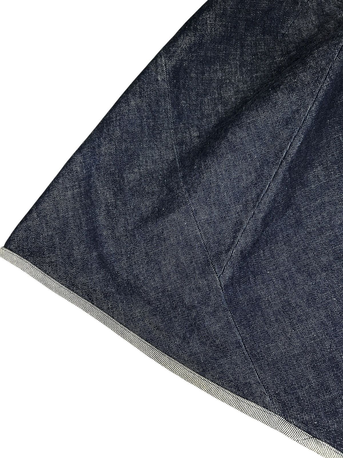 Helmut Lang F/W 97 Raw Denim Spiral Skirt Size 26" / US 2 / IT 38 - 8 Thumbnail