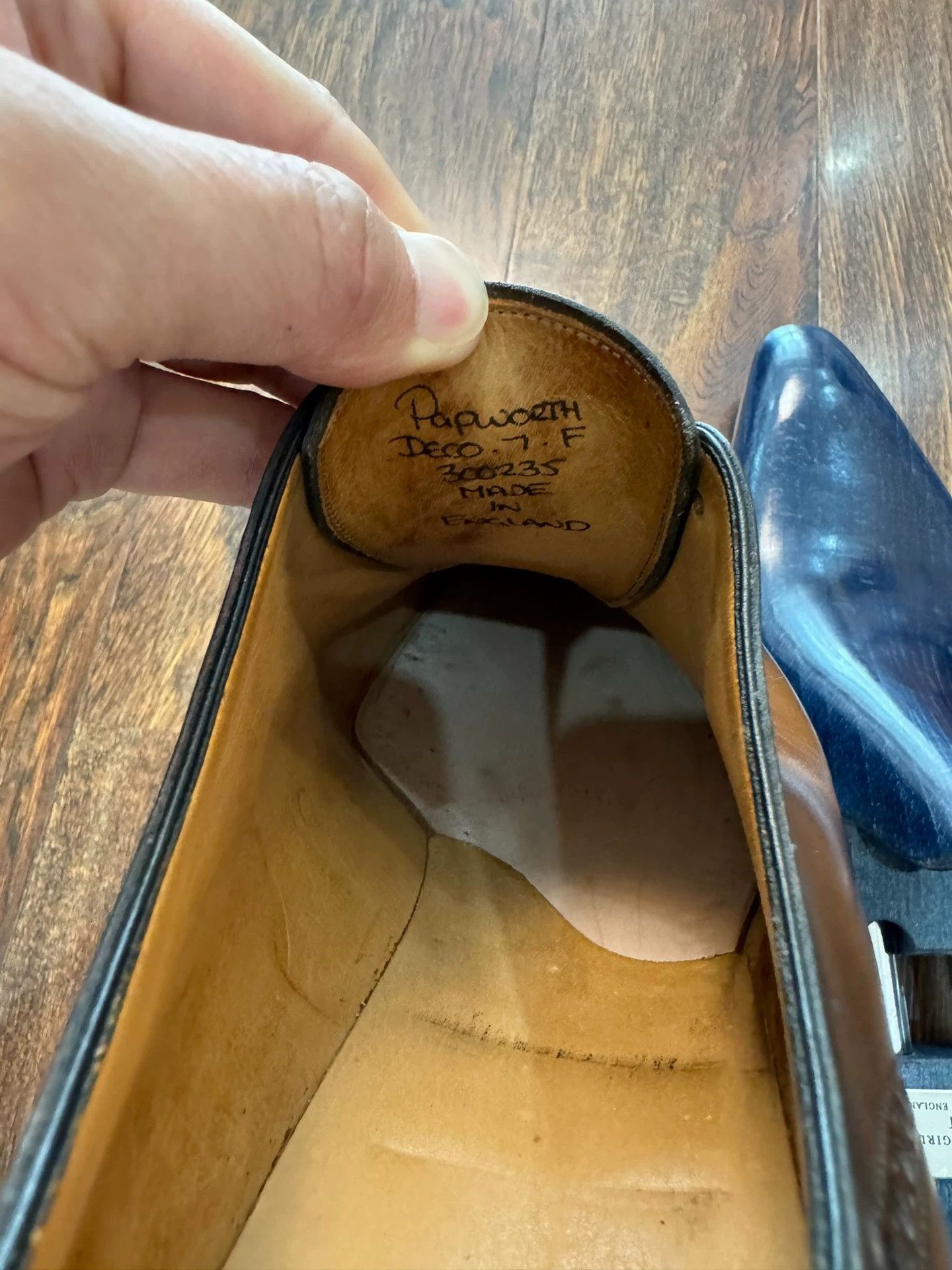 Gaziano & Girling G&G Deco MTO US7 7F Papworth Oxford Beluga patina Size US 7 / EU 40 - 8 Thumbnail