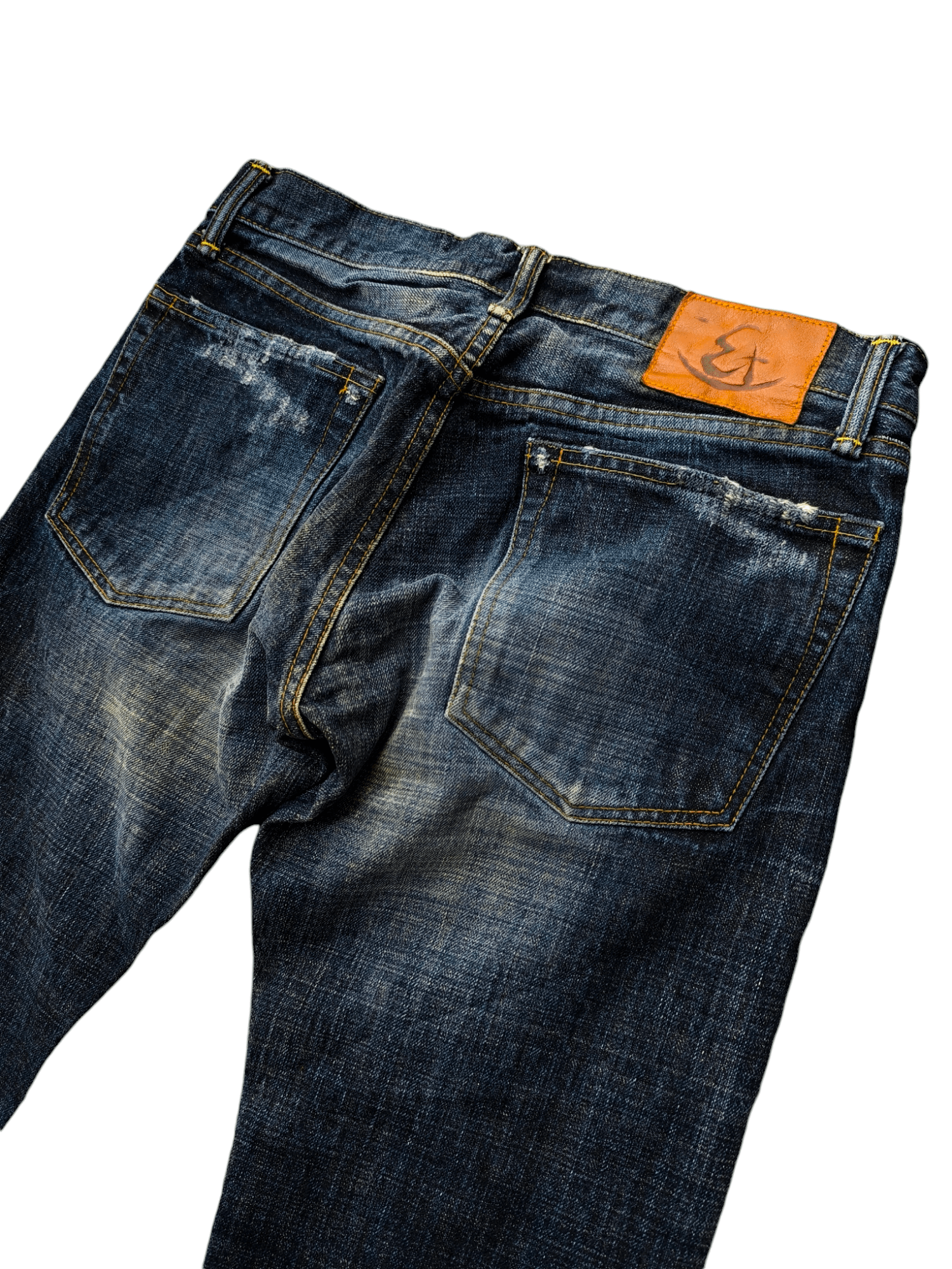 Eternal × Japanese Brand JAPAN ETERNAL DISTRESSED JEANS Size US 32 / EU 48 - 9 Thumbnail