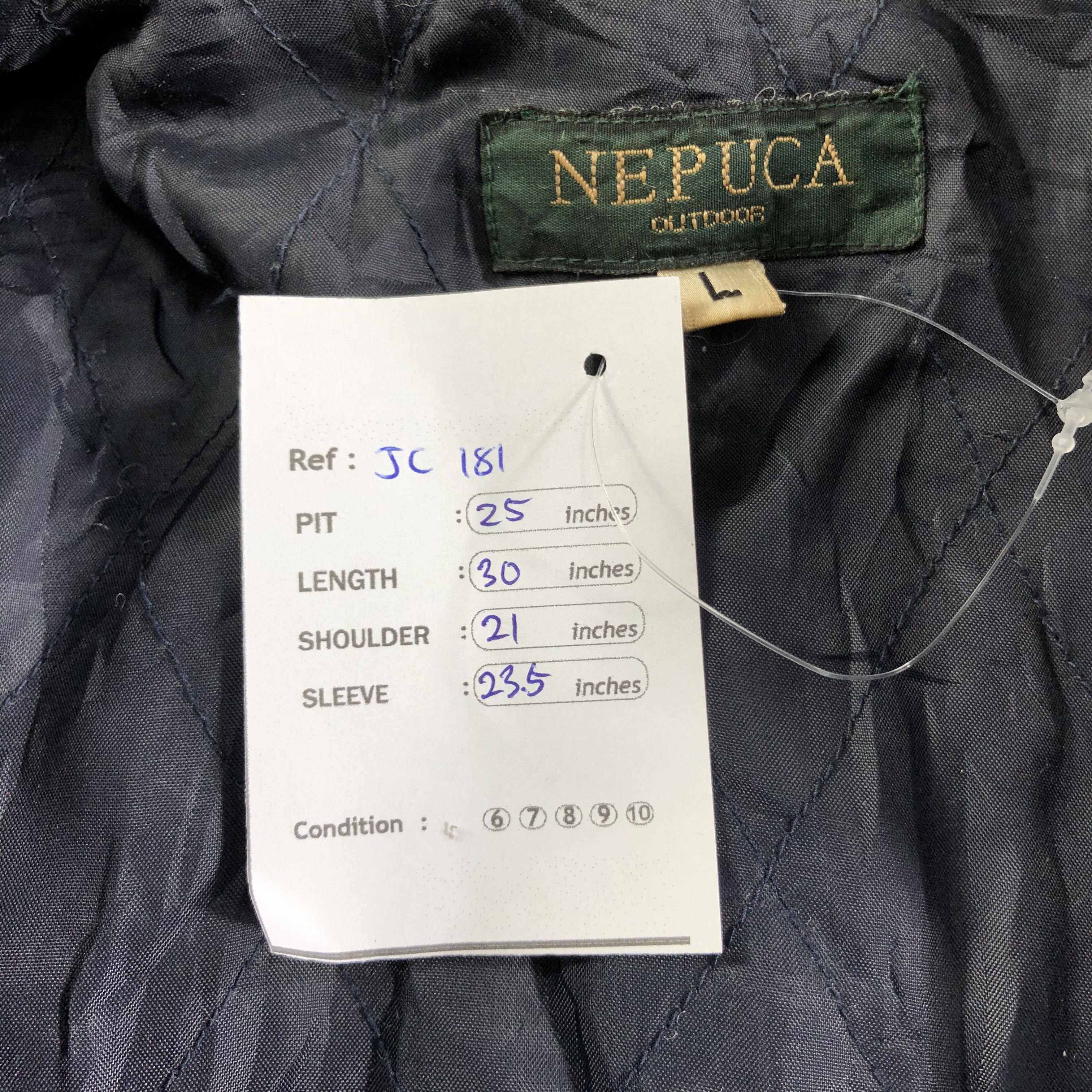 Japanese Brand Vintage Nepuca Plaid Flannel Shirt Jacket -JC181 Size US L / EU 52-54 / 3 - 9 Thumbnail